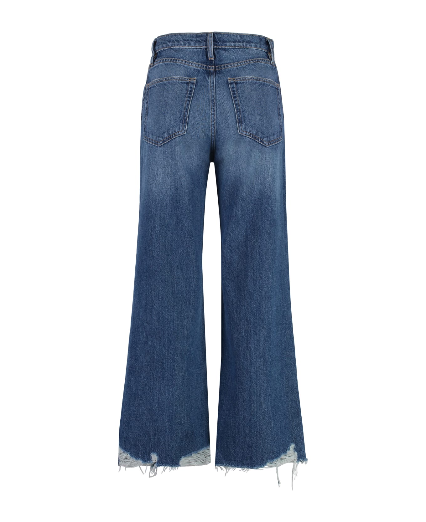 Frame The Relaxed Straight Jeans - Denim