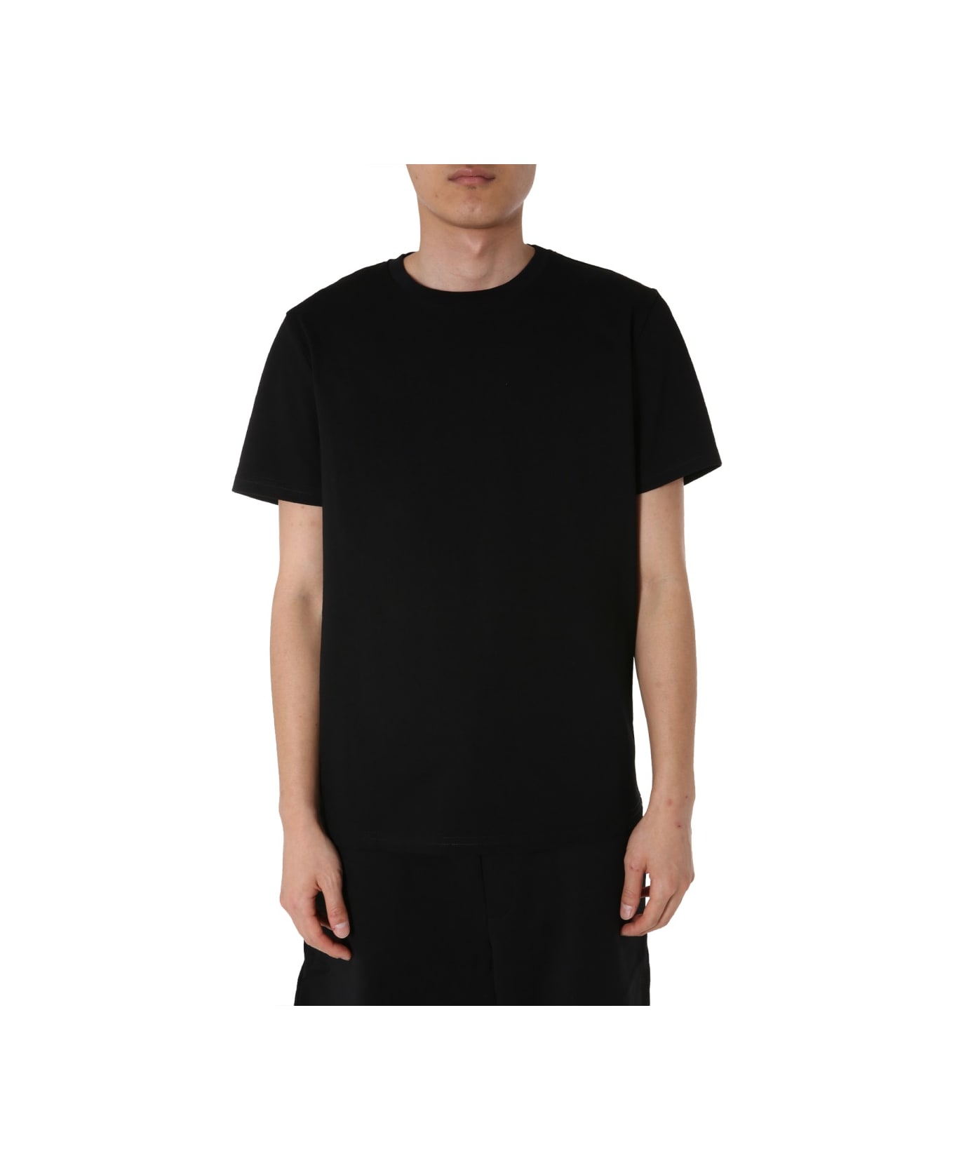 Moschino Round Neck T-shirt - BLACK