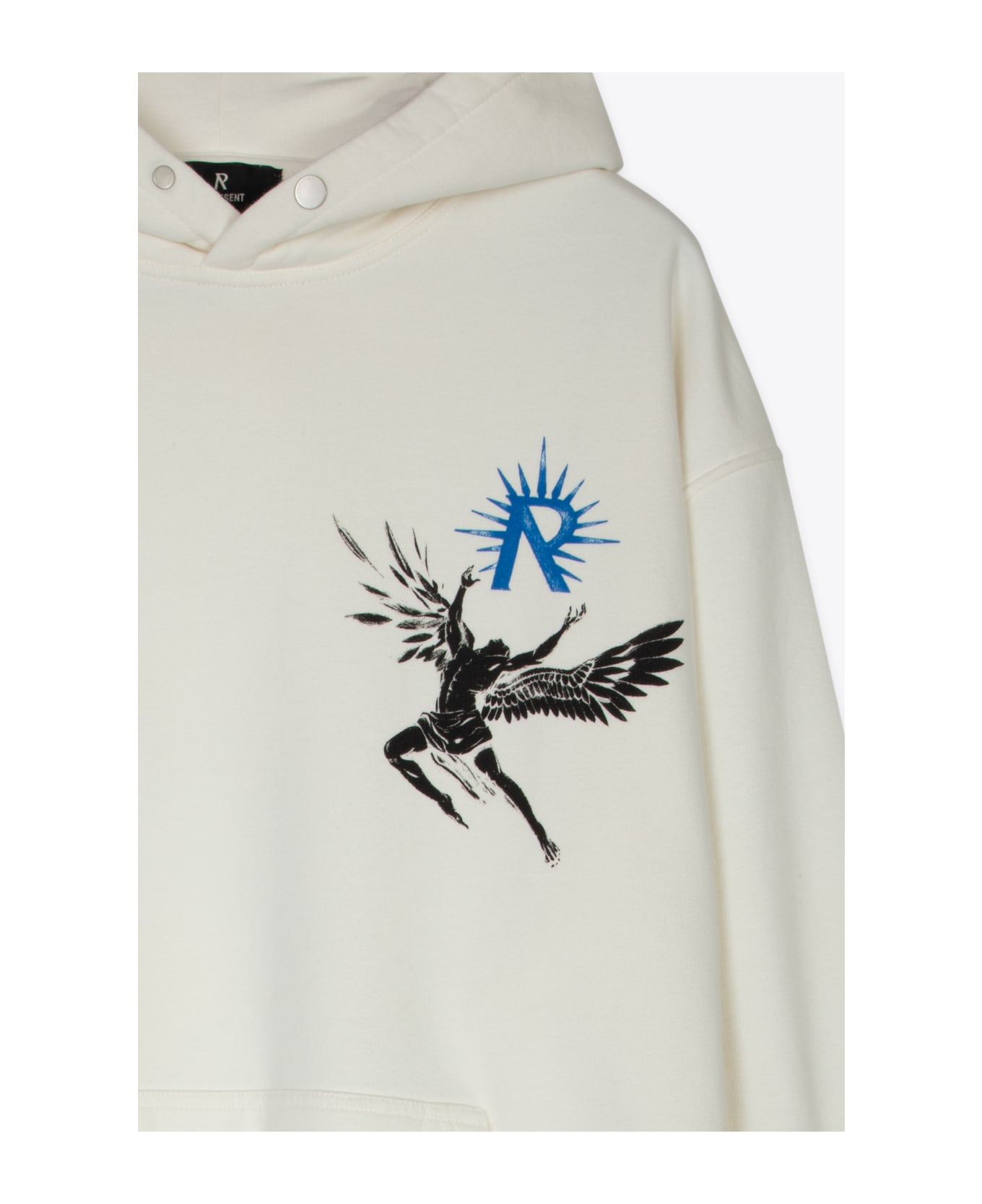 REPRESENT Icarus Hoodie White cotton oversize Icarus hoodie - Icarus Hoodie - Bianco