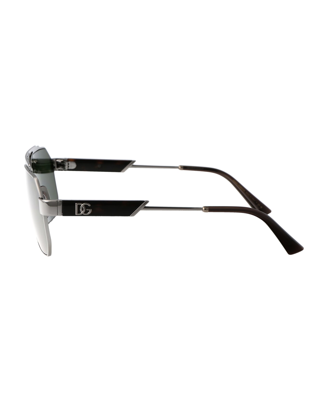 Dolce & Gabbana Eyewear 0dg2294 Sunglasses - 04/71 Gunmetal