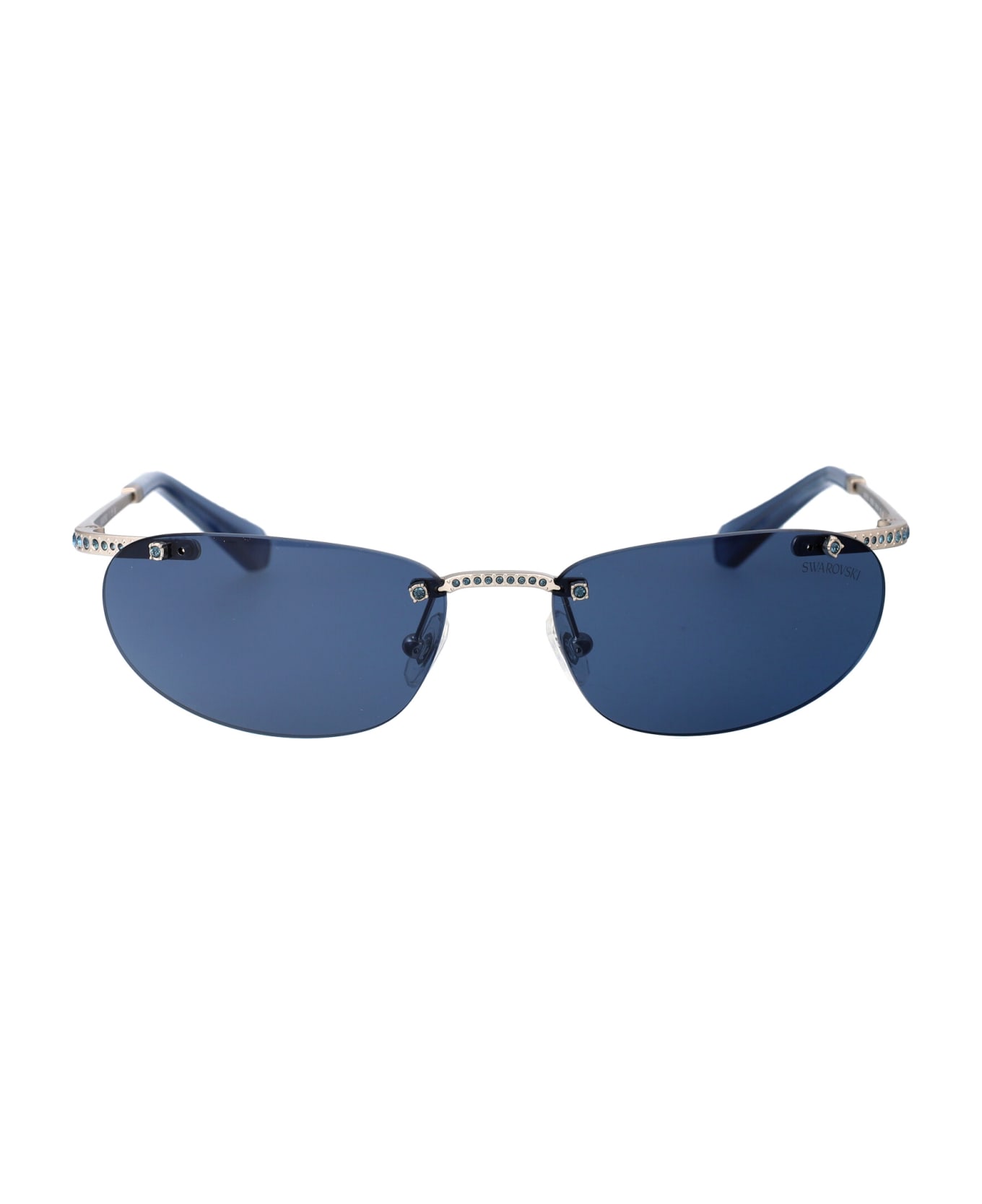 Swarovski 0sk7019 Sunglasses - 402555 Matte Silver