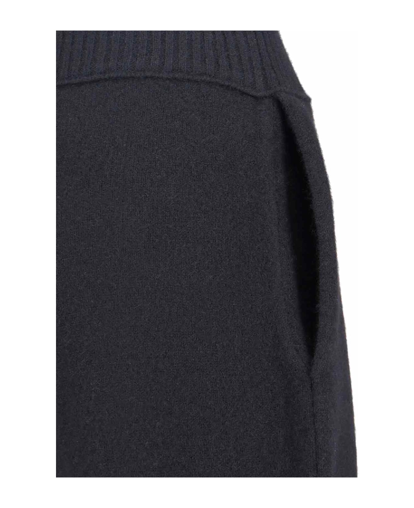 Uma Wang Cashmere Pants - BLACK