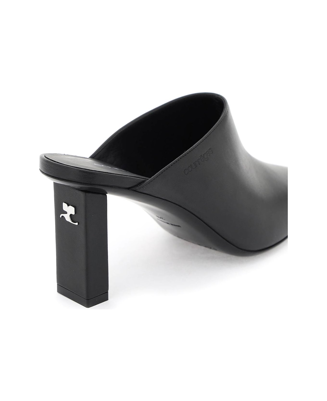 COURREGES クレシュ スリッホン ミュル 124SCS098CV0027 9999 Courrèges Heritage Shadow Mule | italist