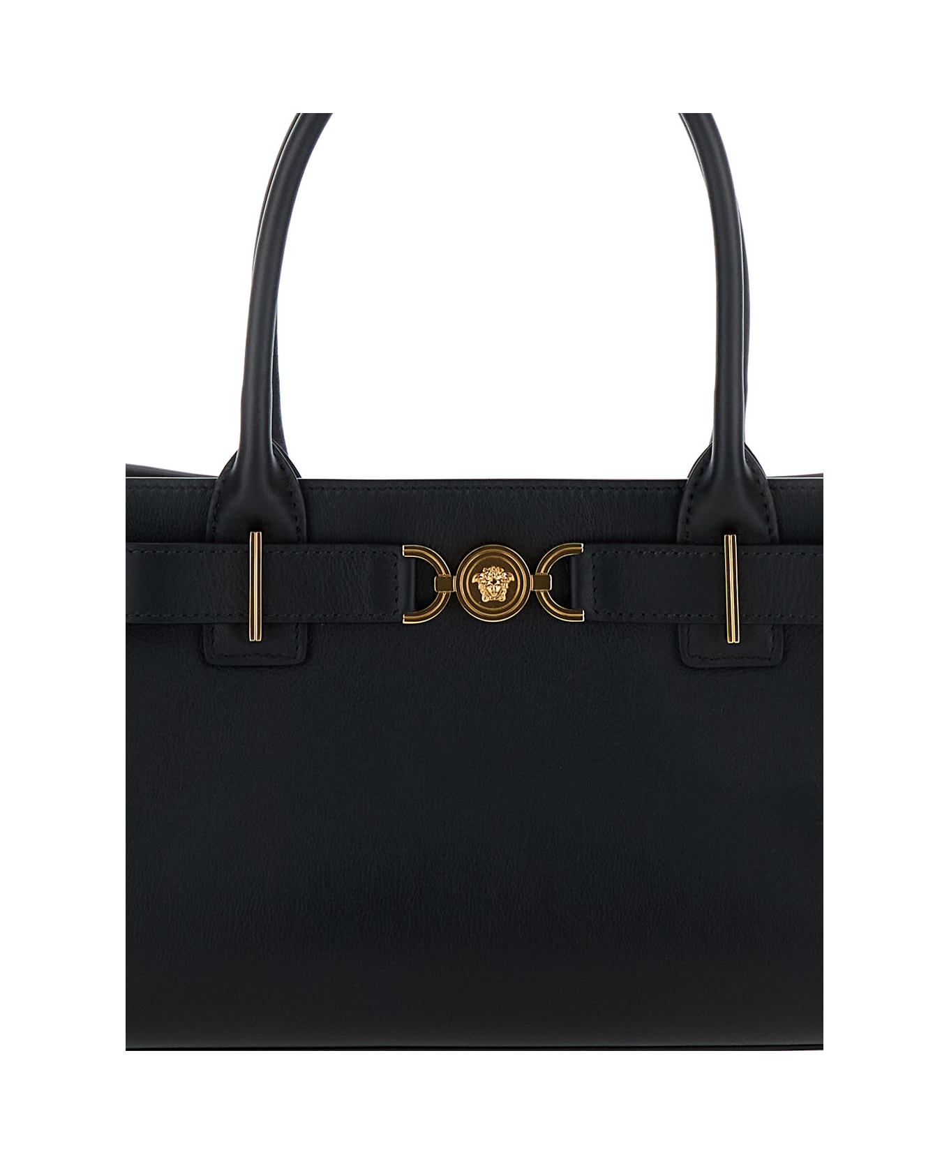 Versace Medusa Shopper Bag '95 - Black versace gold トートバッグ
