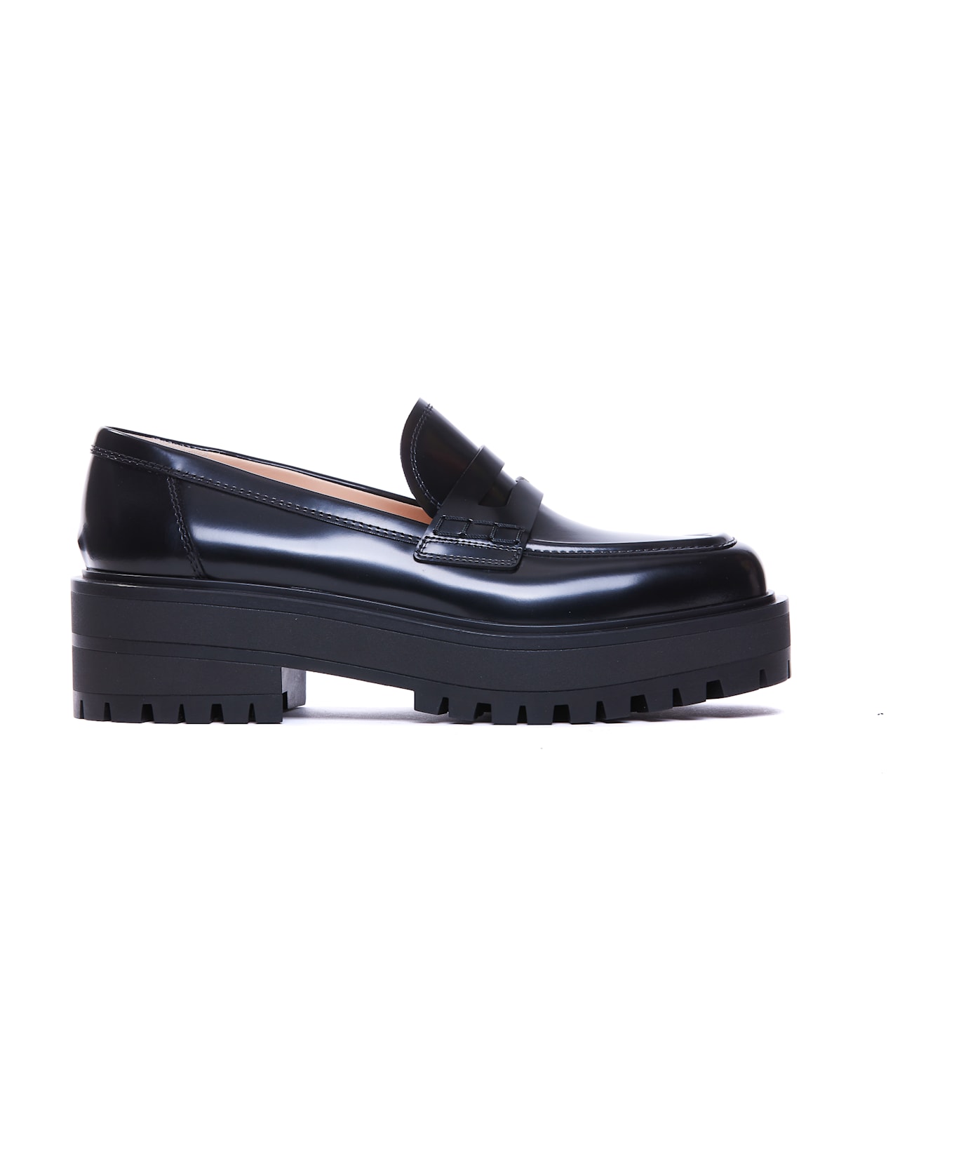 Gianvito Rossi Loafers - Black