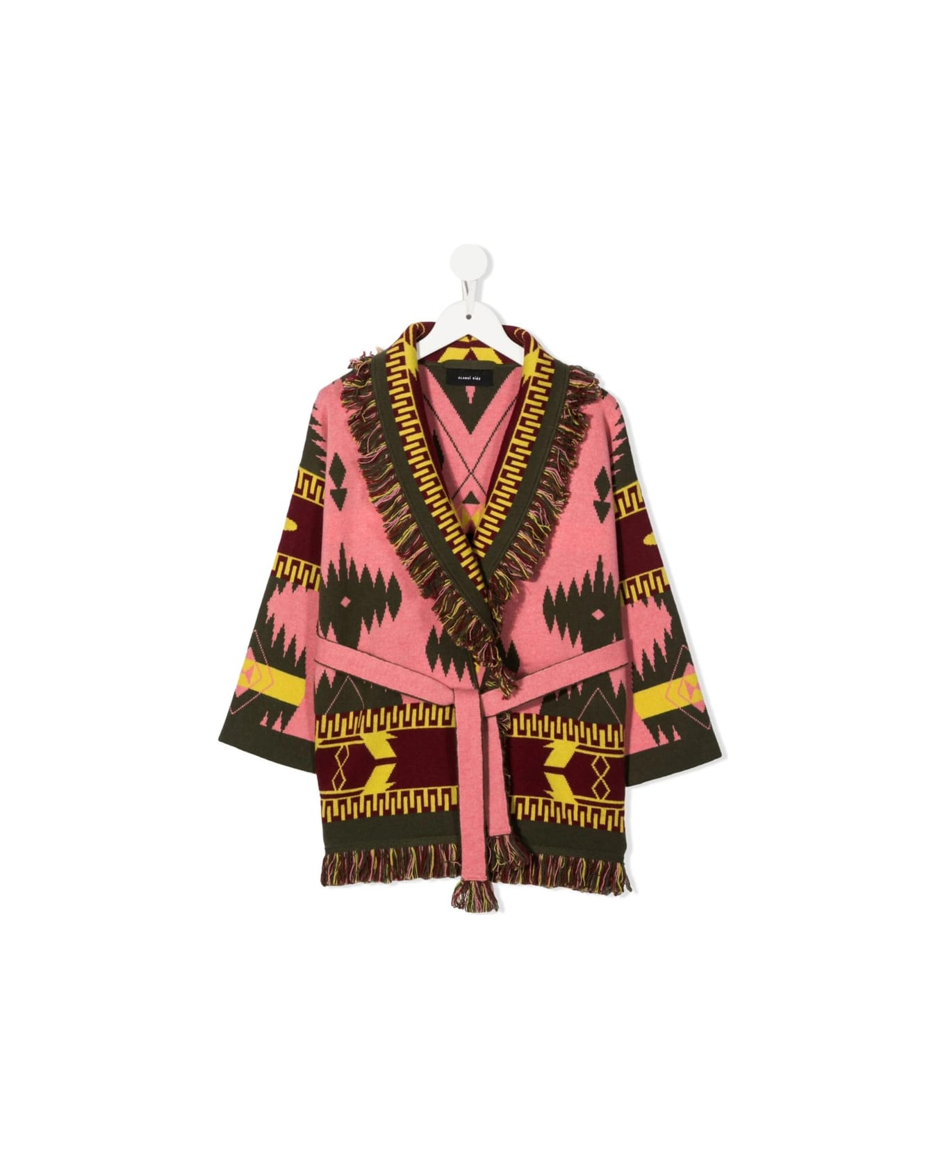 Alanui Sweater - PINK/YELLOW