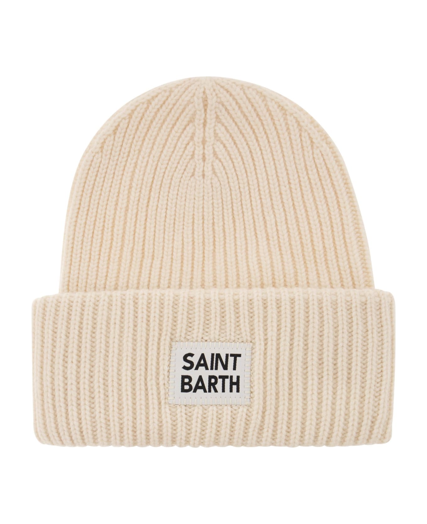 MC2 Saint Barth Berry - Mixed Wool And Cashmere Cap - White