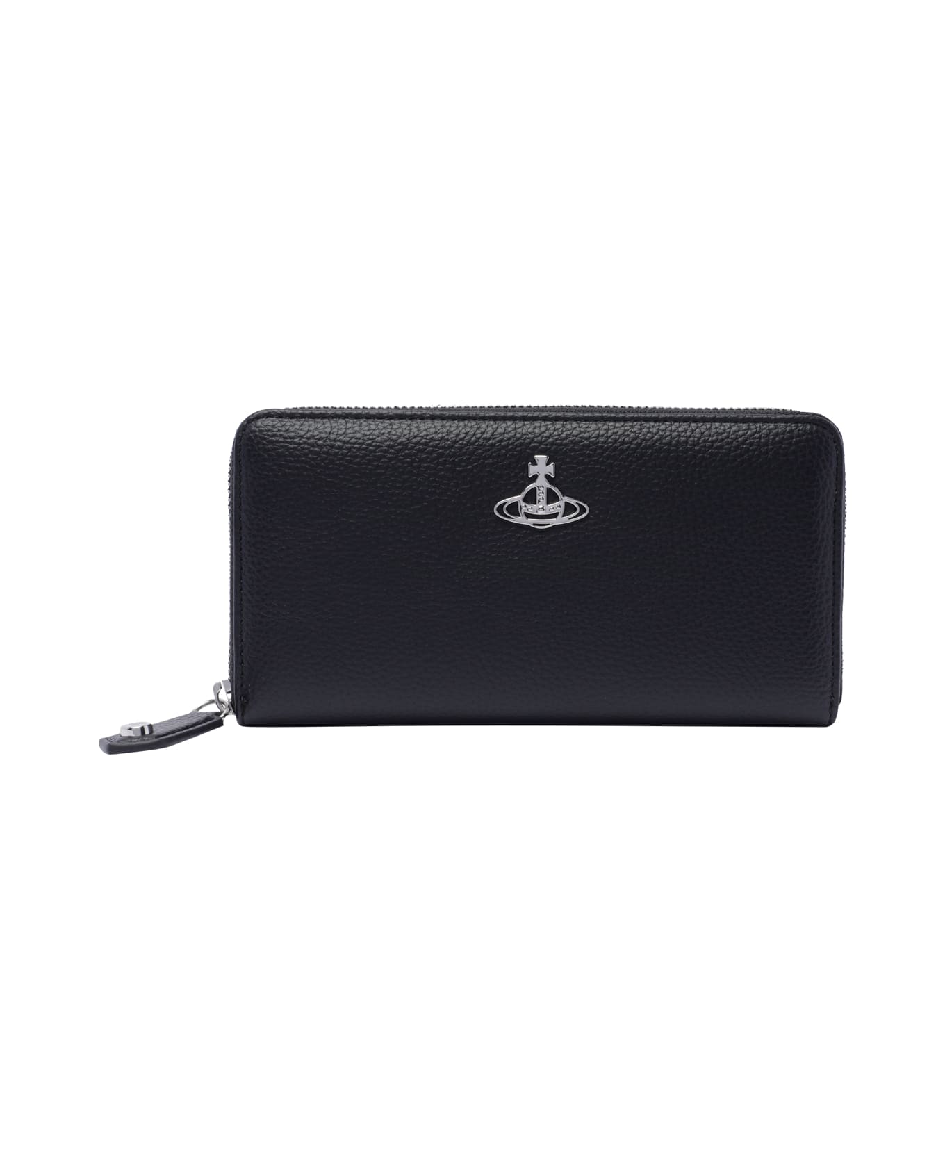 Vivienne Westwood Orb Classic Zip Around Wallet - Black