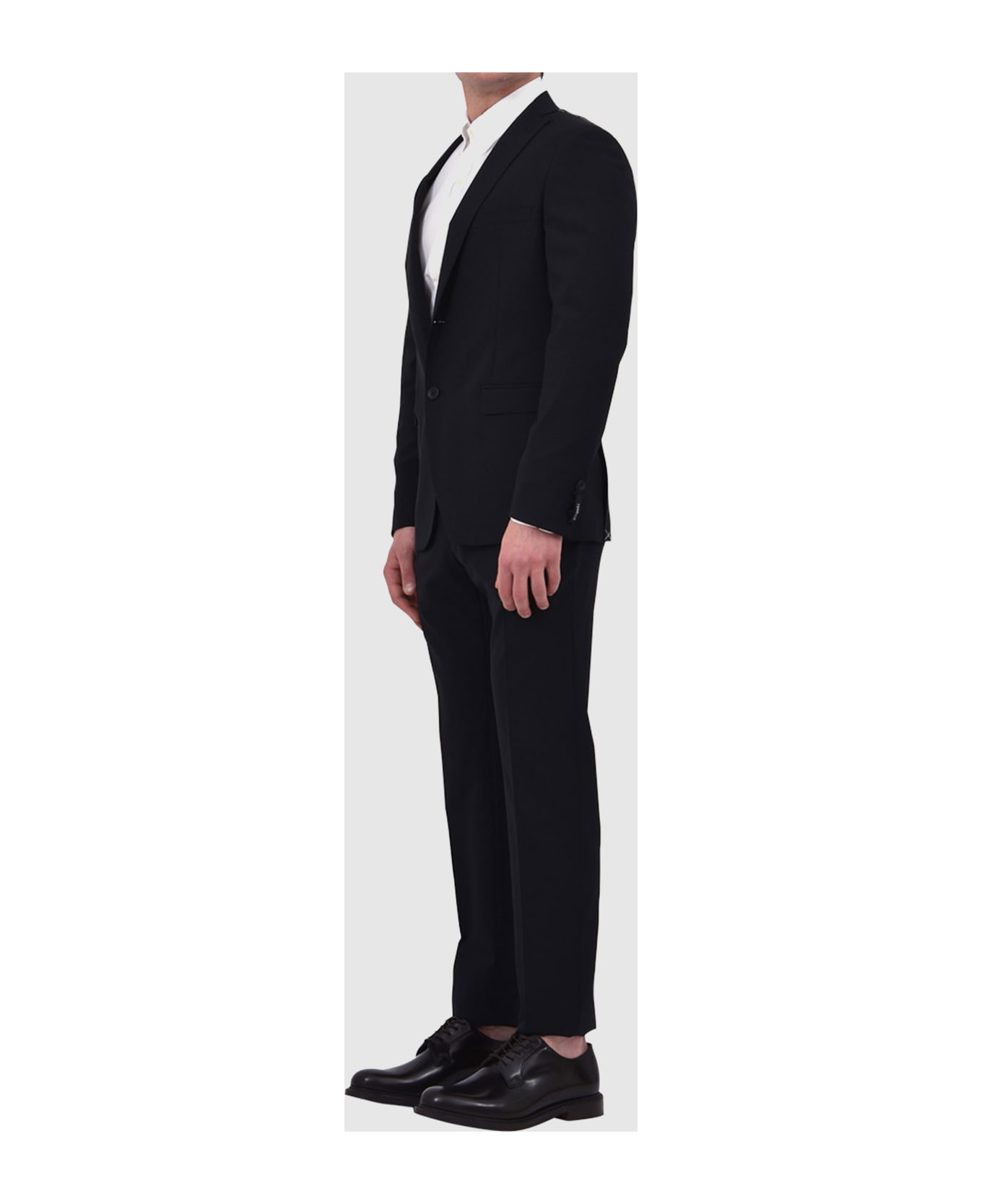 Tonello Two-piece Black Suit - BLACK