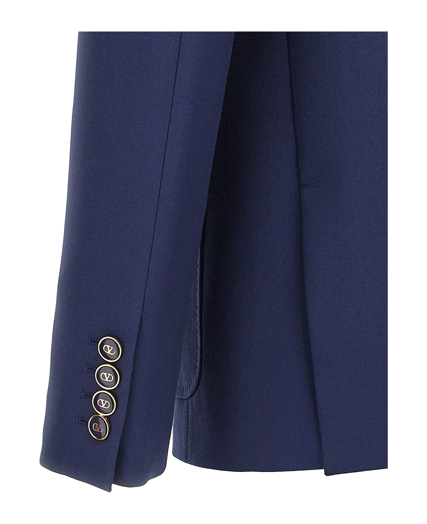 Valentino Garavani Single-breasted Blazer - Blue