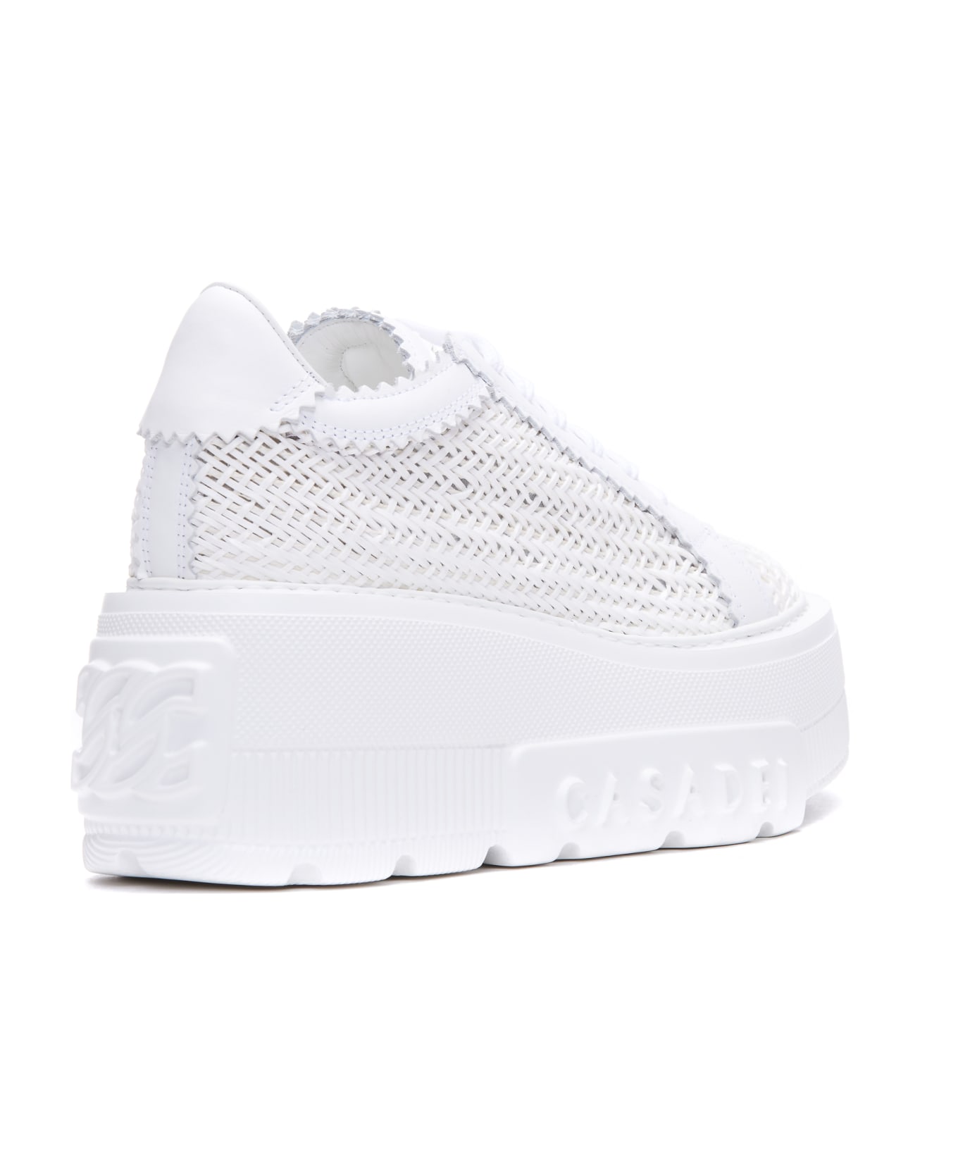 Casadei Platform Sneakers - Bianco