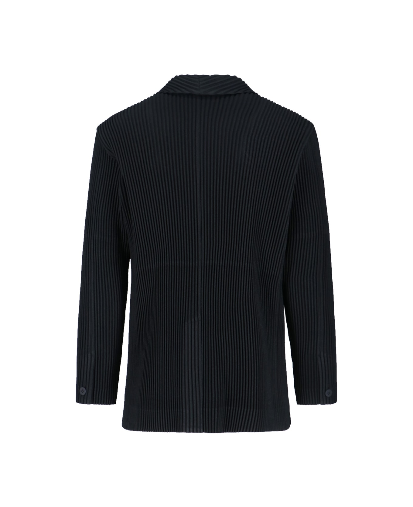 Homme Plissé Issey Miyake Single-breasted Blazer - Black  