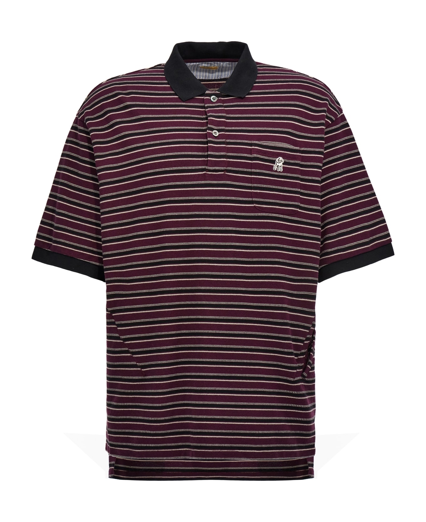 【日本入手困難】BLASON POLO SHIRT IN STRIPED JERSEY J.Crew: Sueded Cotton Polo Shirt In Stripe For Men