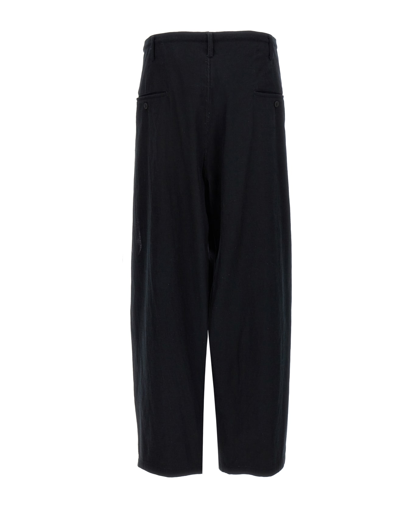 Yohji Yamamoto 'lady Pt Standard String P' Pants - Black  