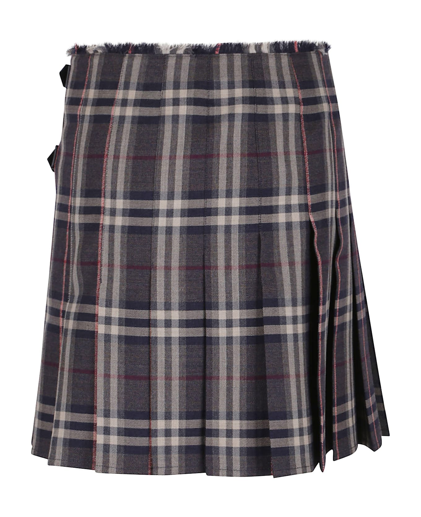 Burberry Au25-ww-giu Skirt - Fig Bk Amethyst Ip C