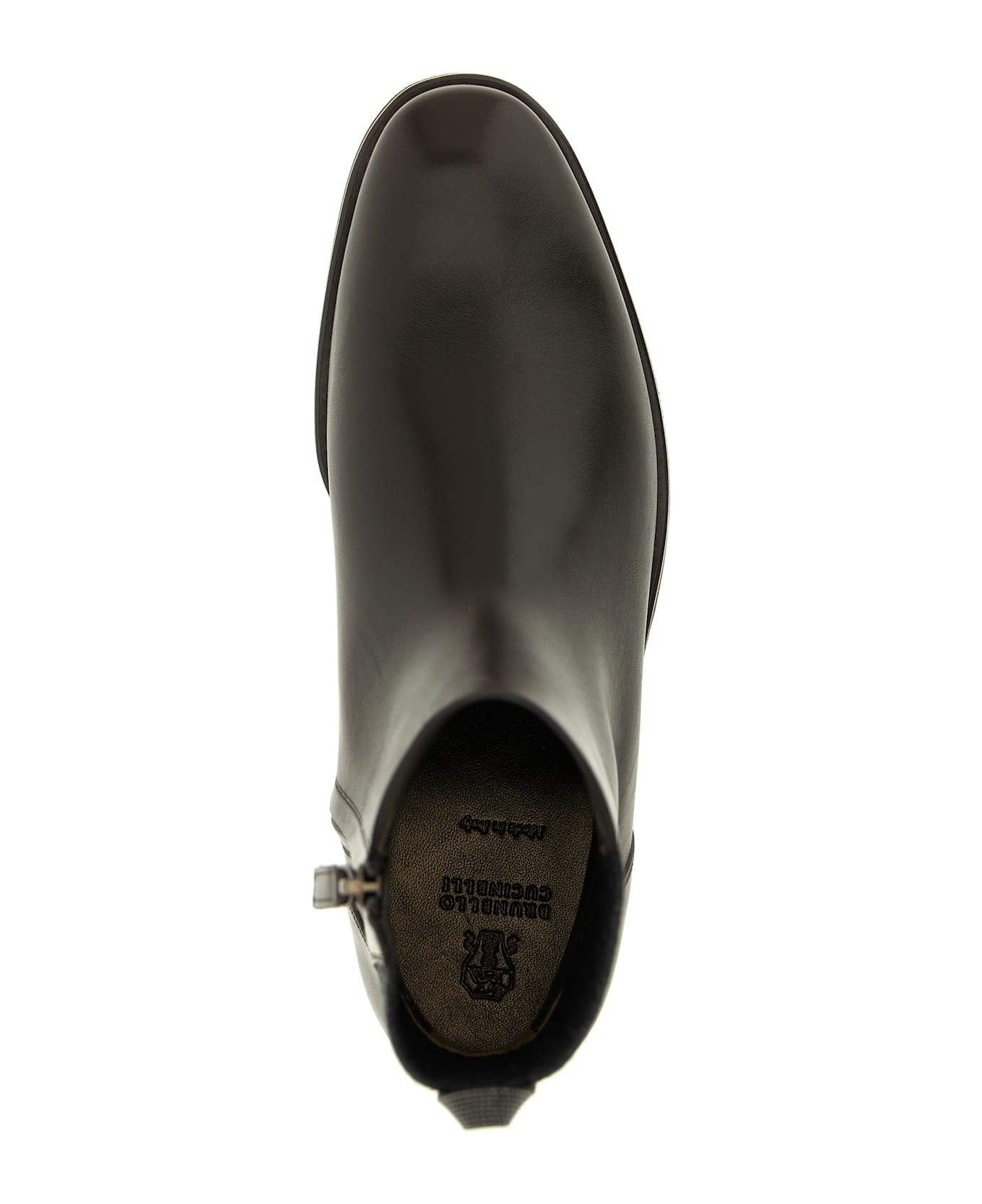 Brunello Cucinelli Monile Ankle Boots - Brown