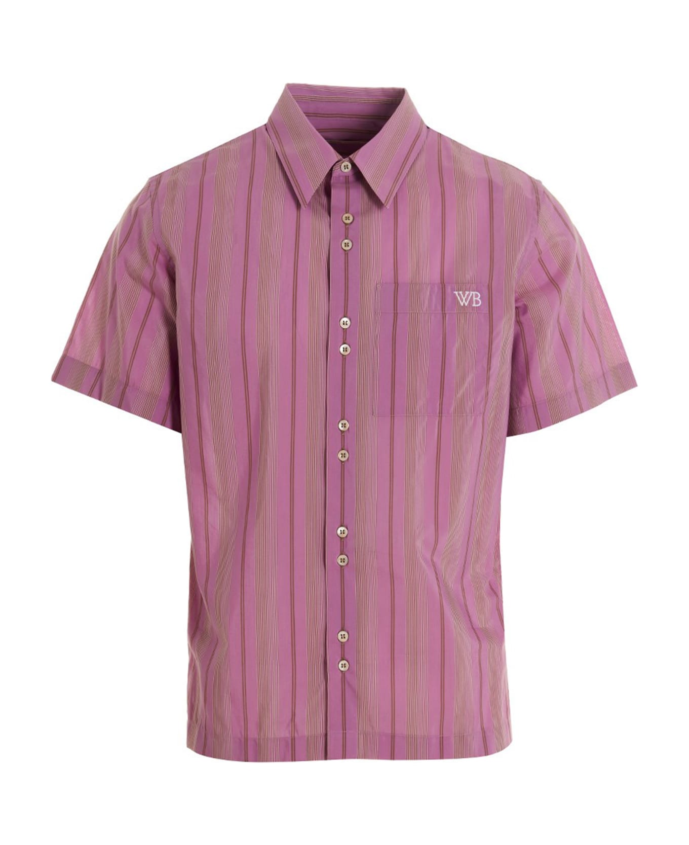 Wales Bonner 'rhythm' Shirt - Purple シャツ