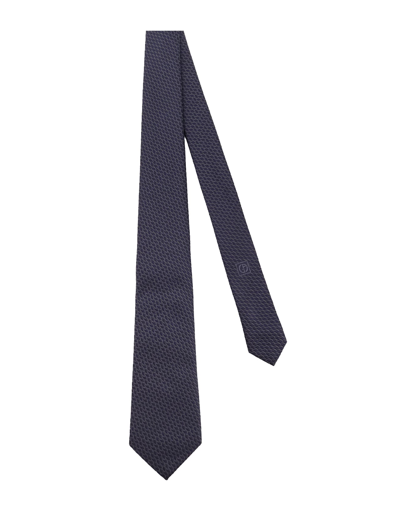 Giorgio Armani Silk Tie - WENGE