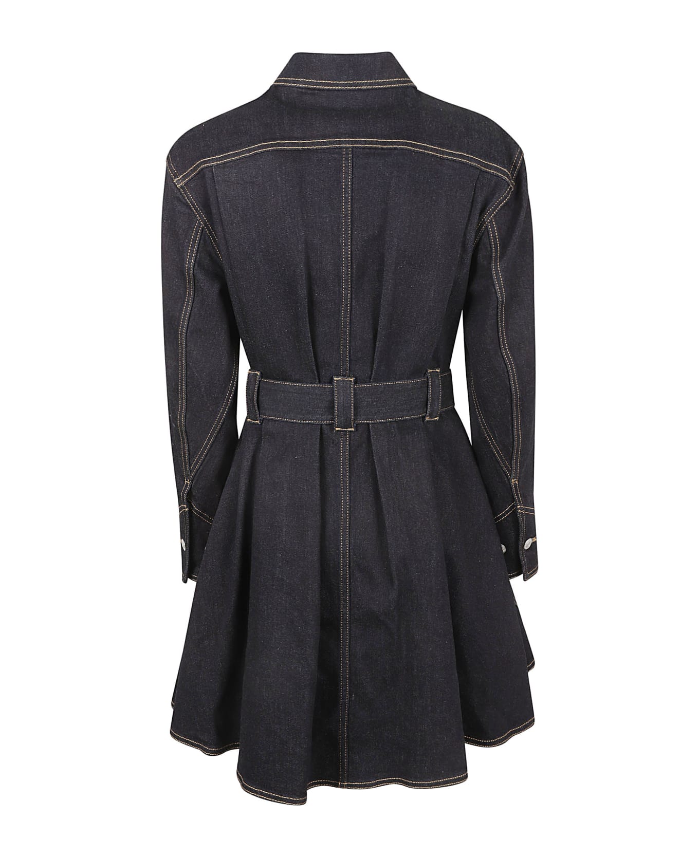 Alexander McQueen Stretch Denim Dress - Cold Wash コート