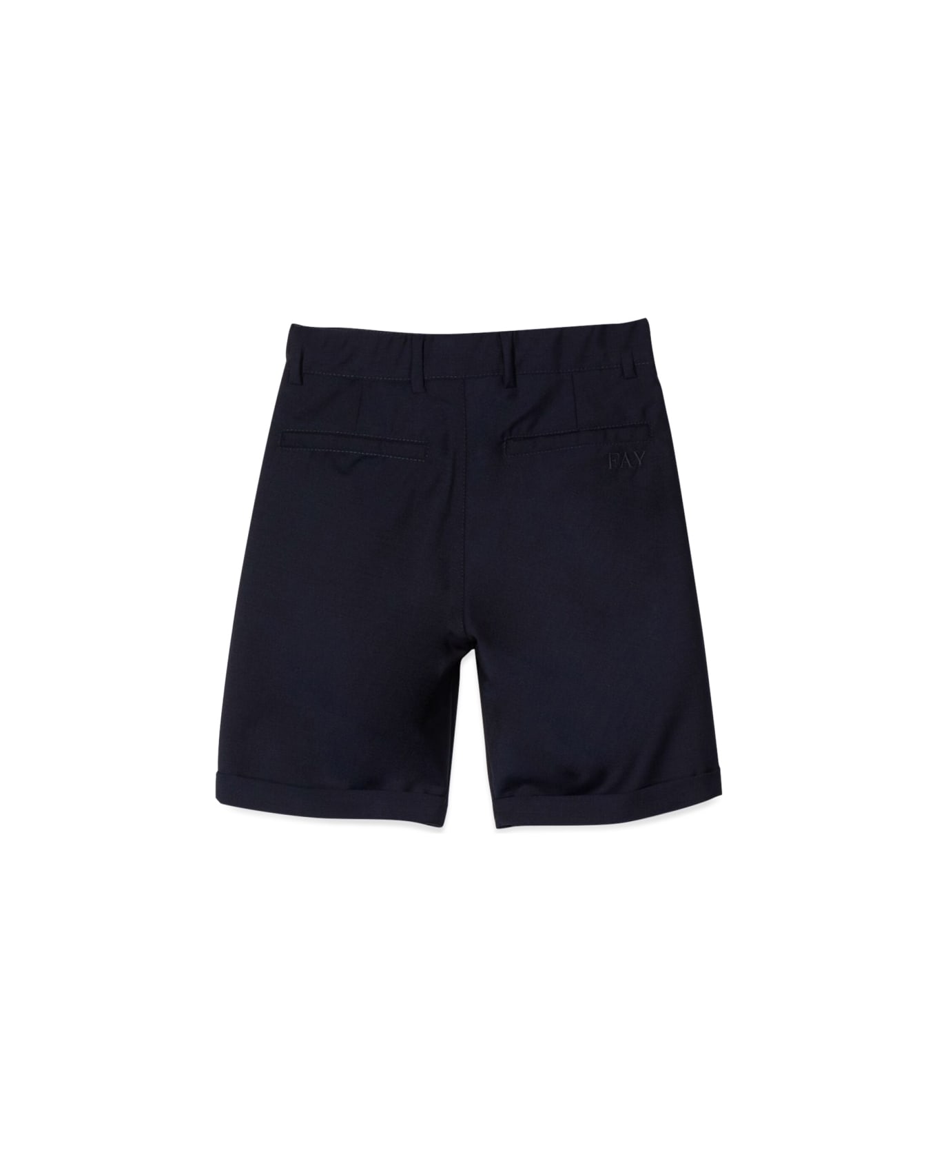 Fay Fabric Bermuda Shorts - BLUE