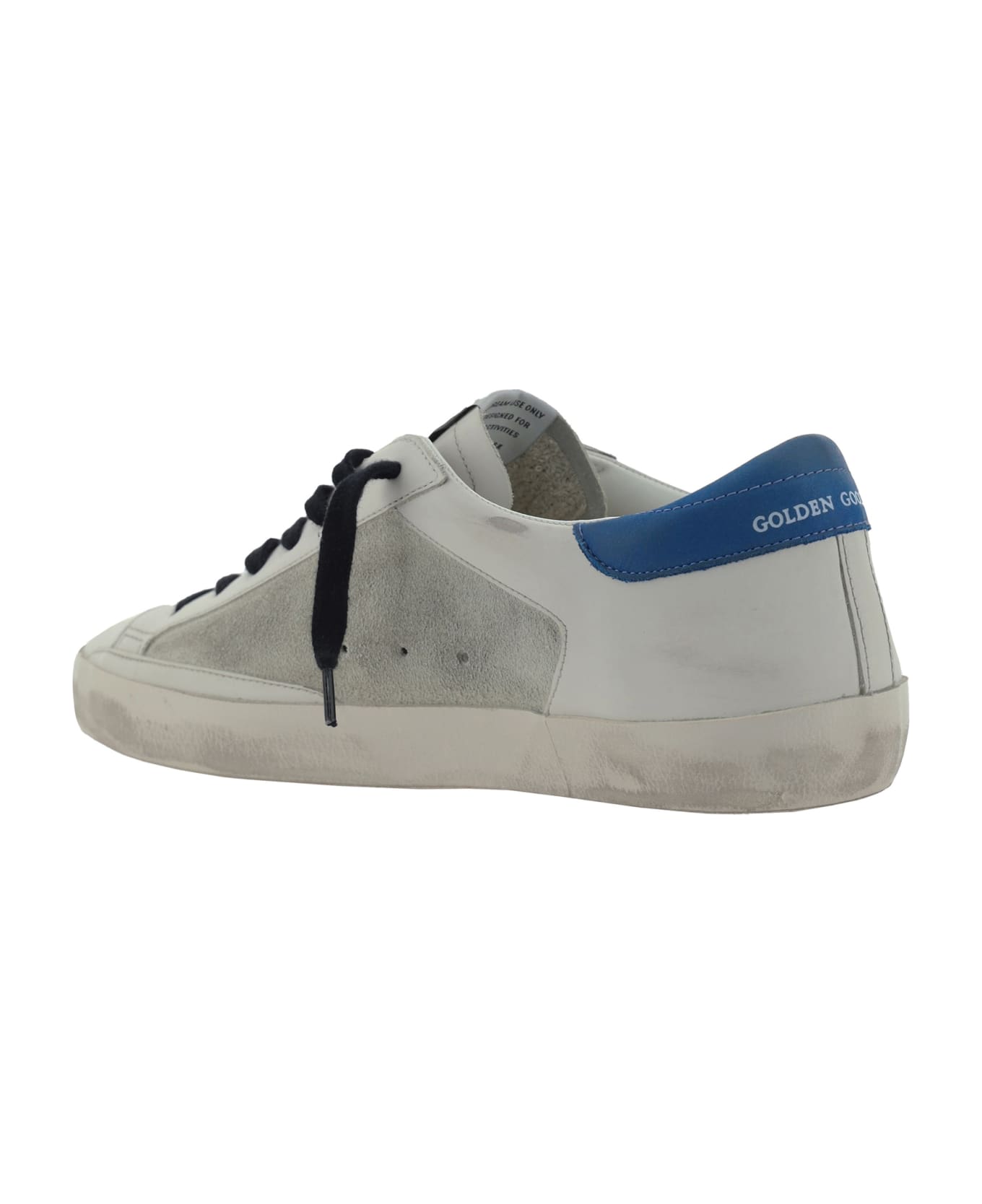 Golden Goose Super Star Sneakers - White/ice/beige/blue