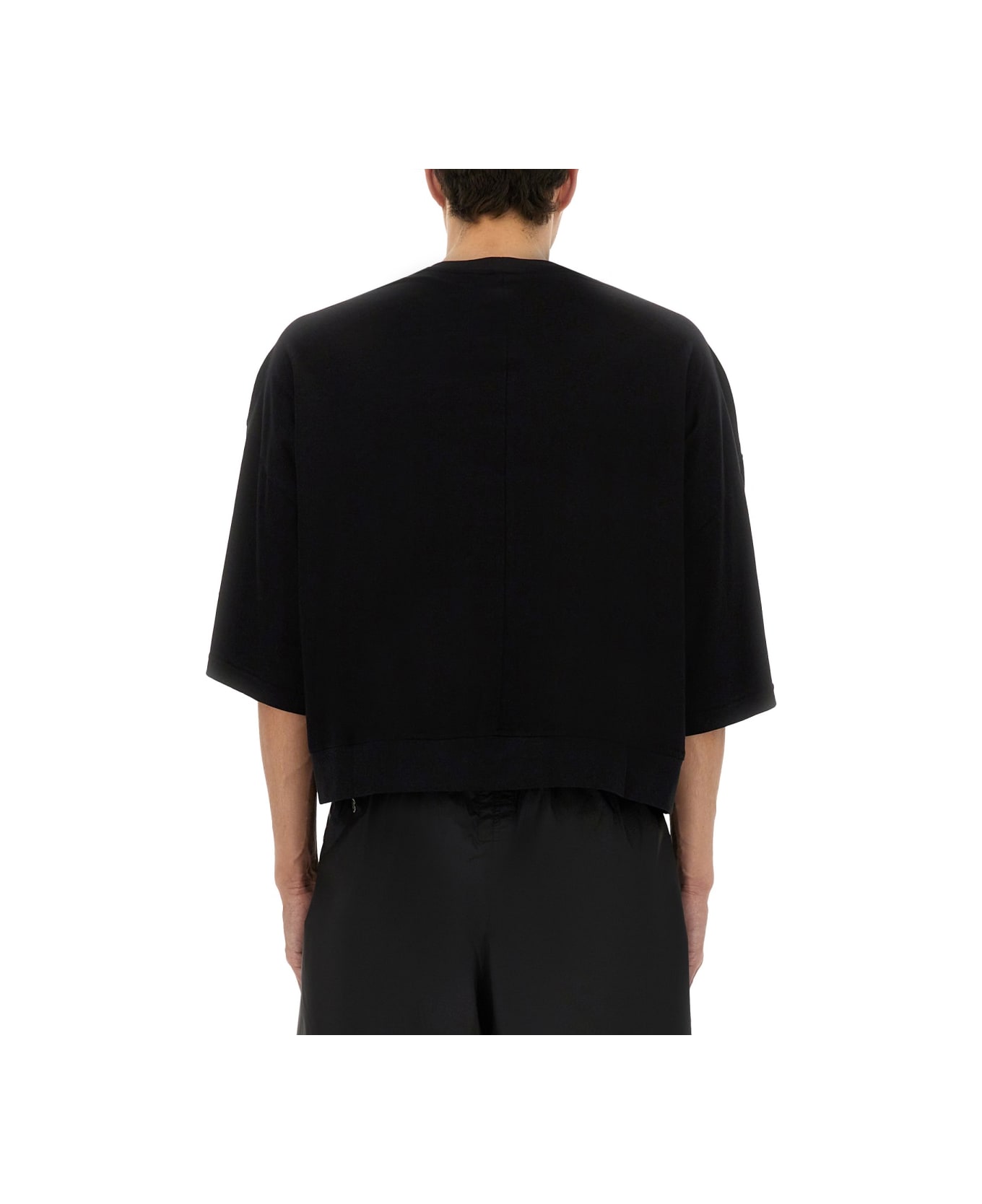 Tommy Cropped T-shirt - Thumbnail 4