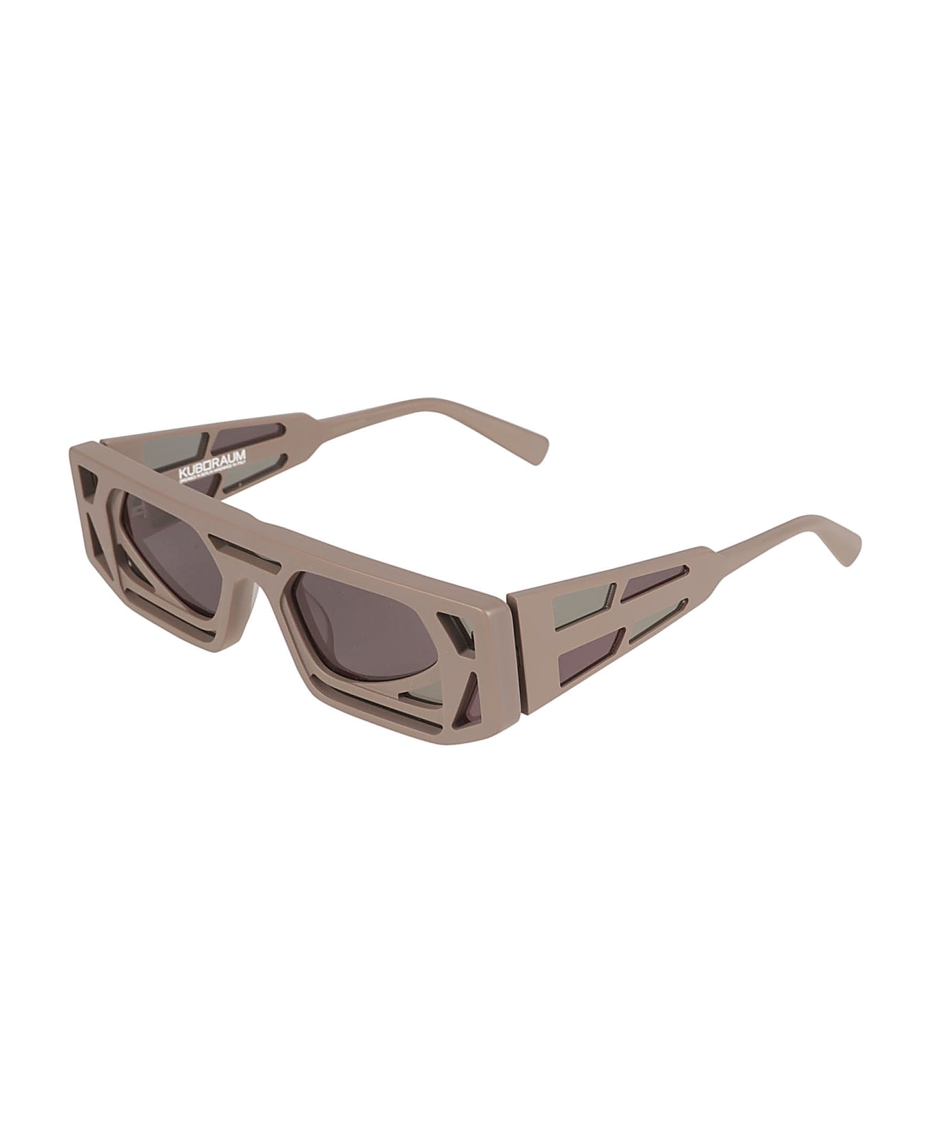 Kuboraum Thick Rectangle Sunglasses - dtp 2grey サングラス