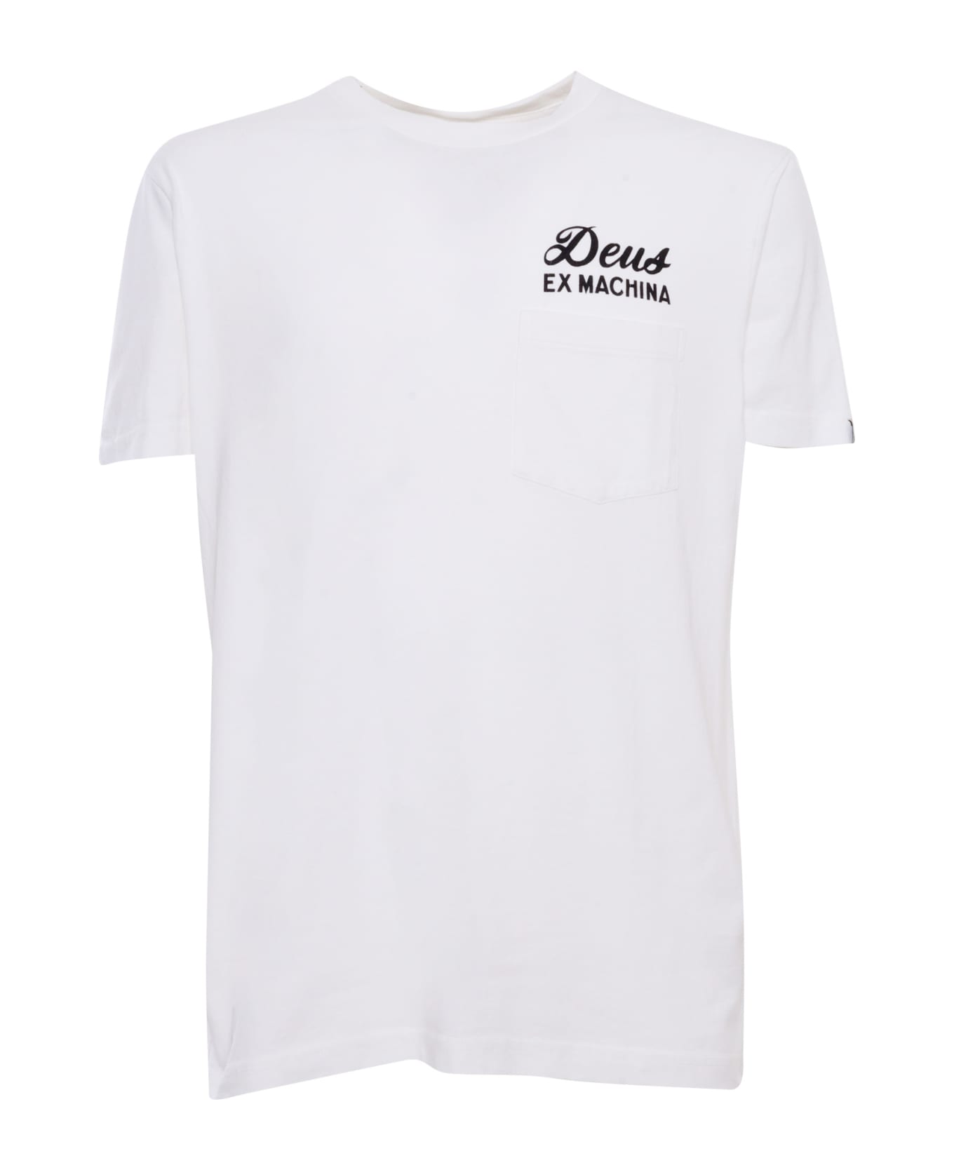 Deus Ex Machina White T-shirt With Print - WHITE