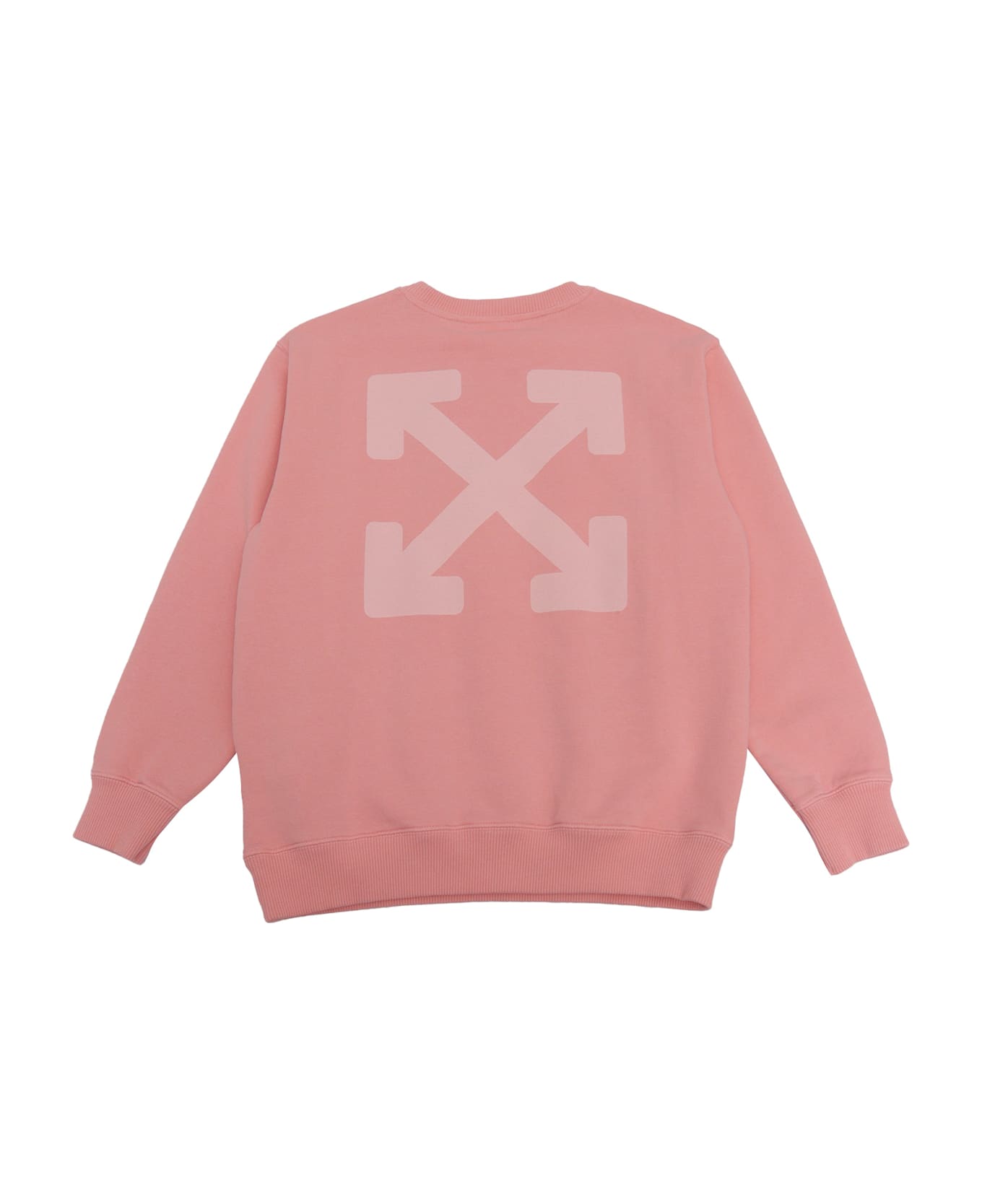Off-White Garment Dyed Crewneck Pink - Soft Pink - PINK