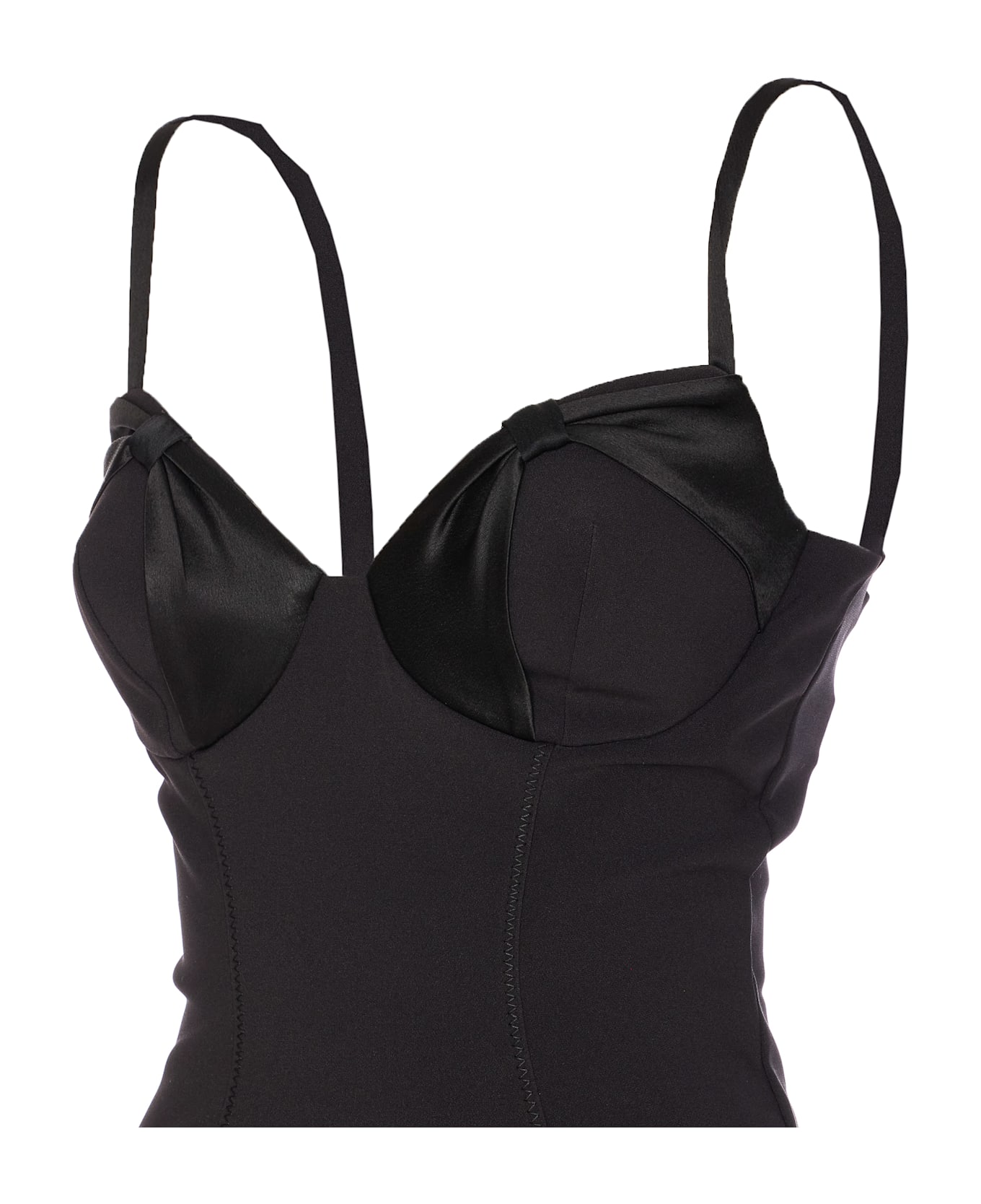 Elisabetta Franchi Mini Dress - Black