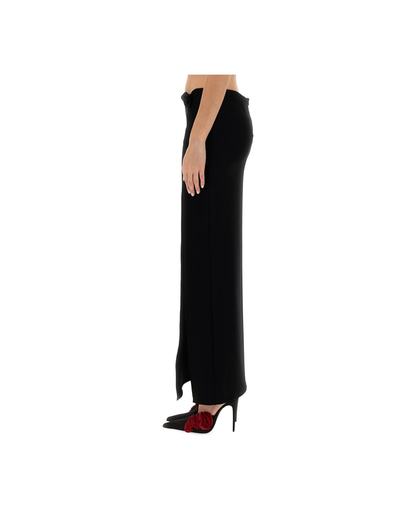 Magda Butrym Long Skirt - BLACK スカート