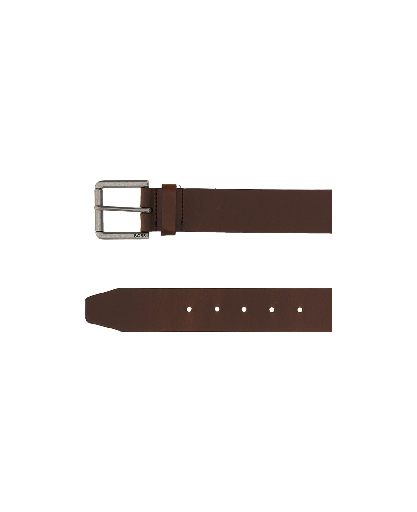 Hugo Boss Cintura Con Fibbia - BROWN