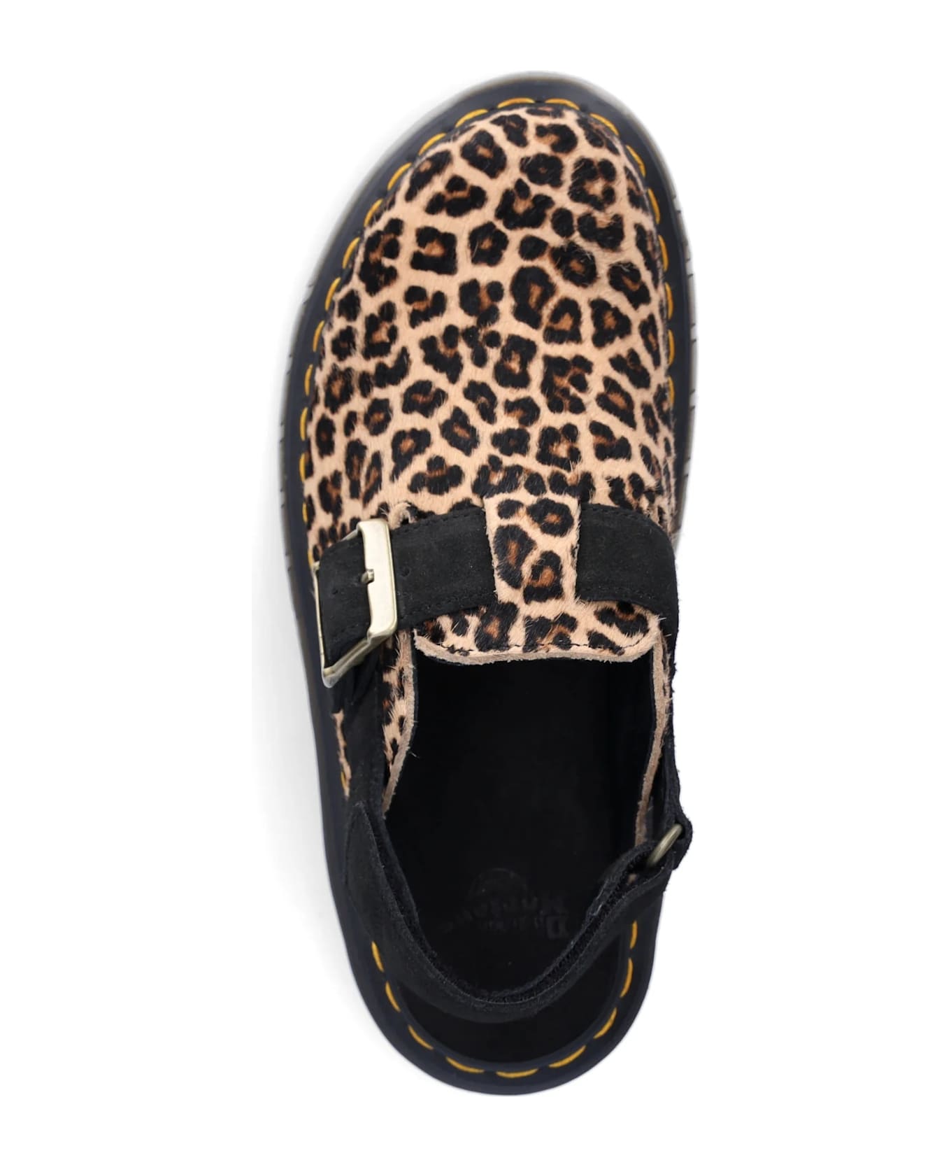 Dr. Martens Jorge Ii Slipper-mule In Animalier Pony Skin - Multi