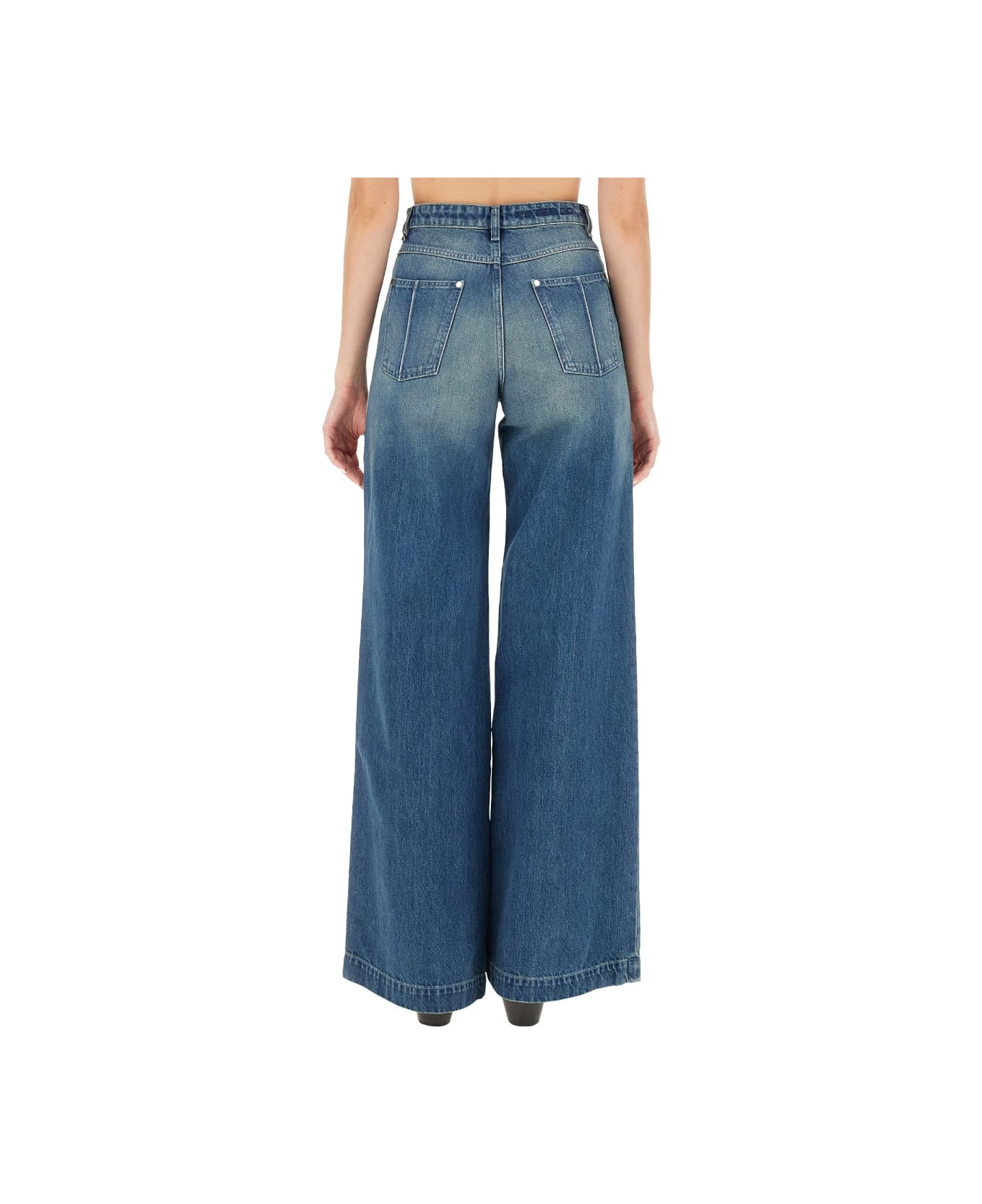 Peter Do Wide Jeans. - BLUE