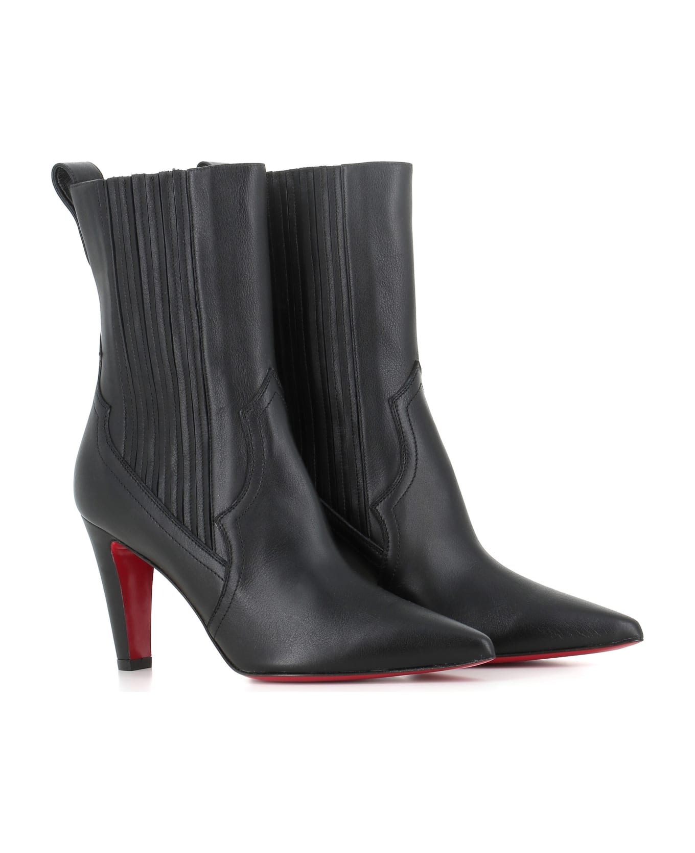 Christian Louboutin Boot Santigag 85 - Black