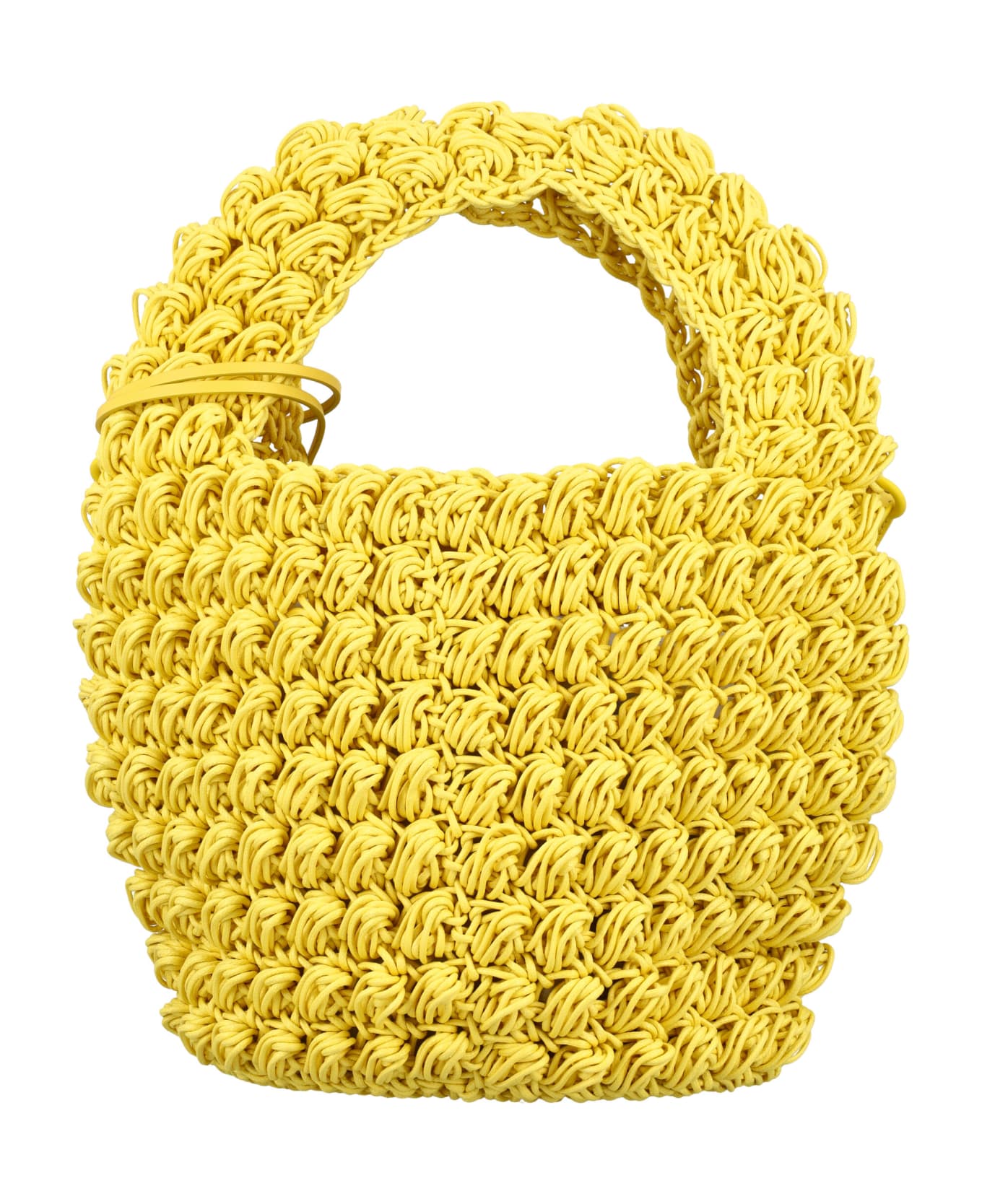 J.W. Anderson Popcorn Basket Bag - YELLOW トートバッグ