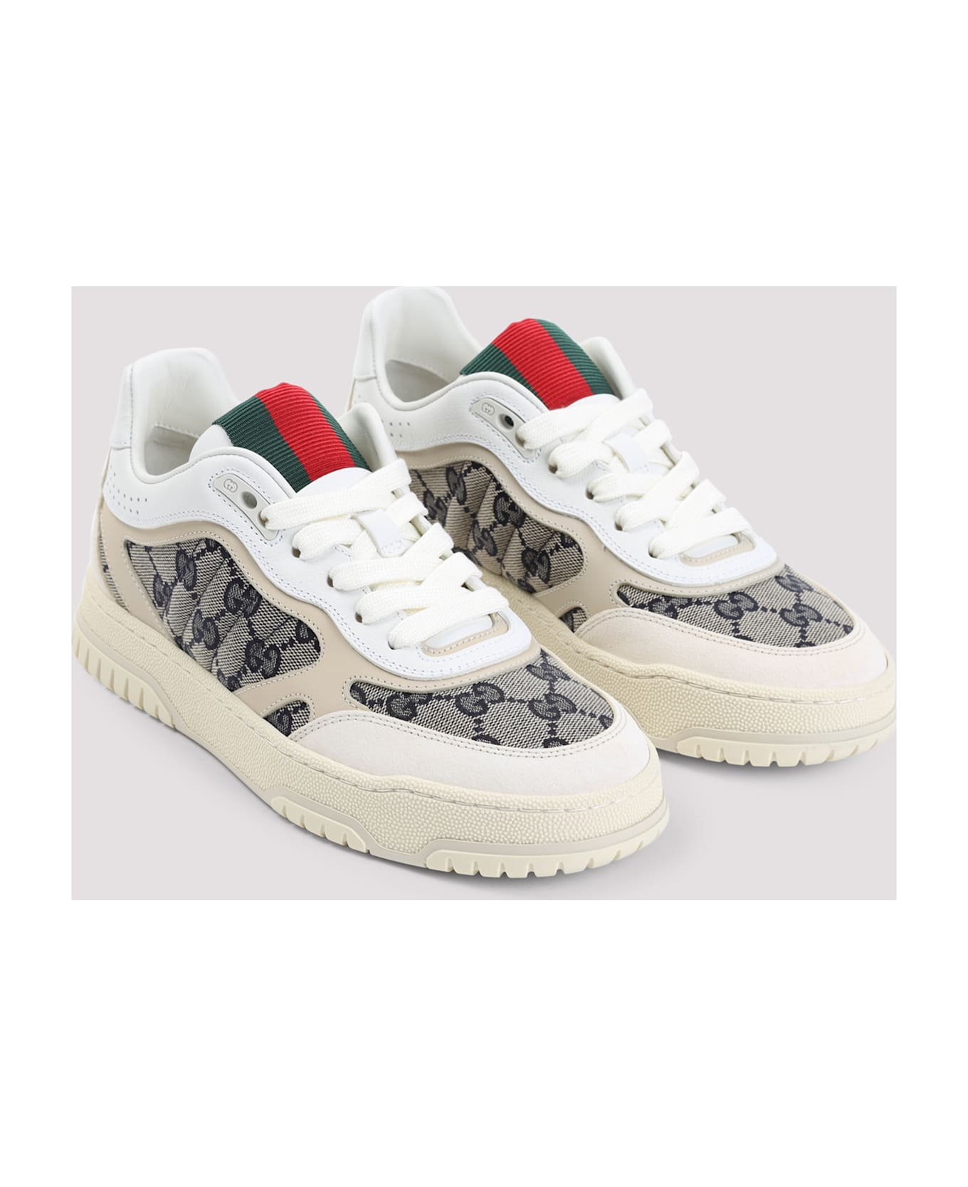 Gucci Sneakers Re-web - White Blue