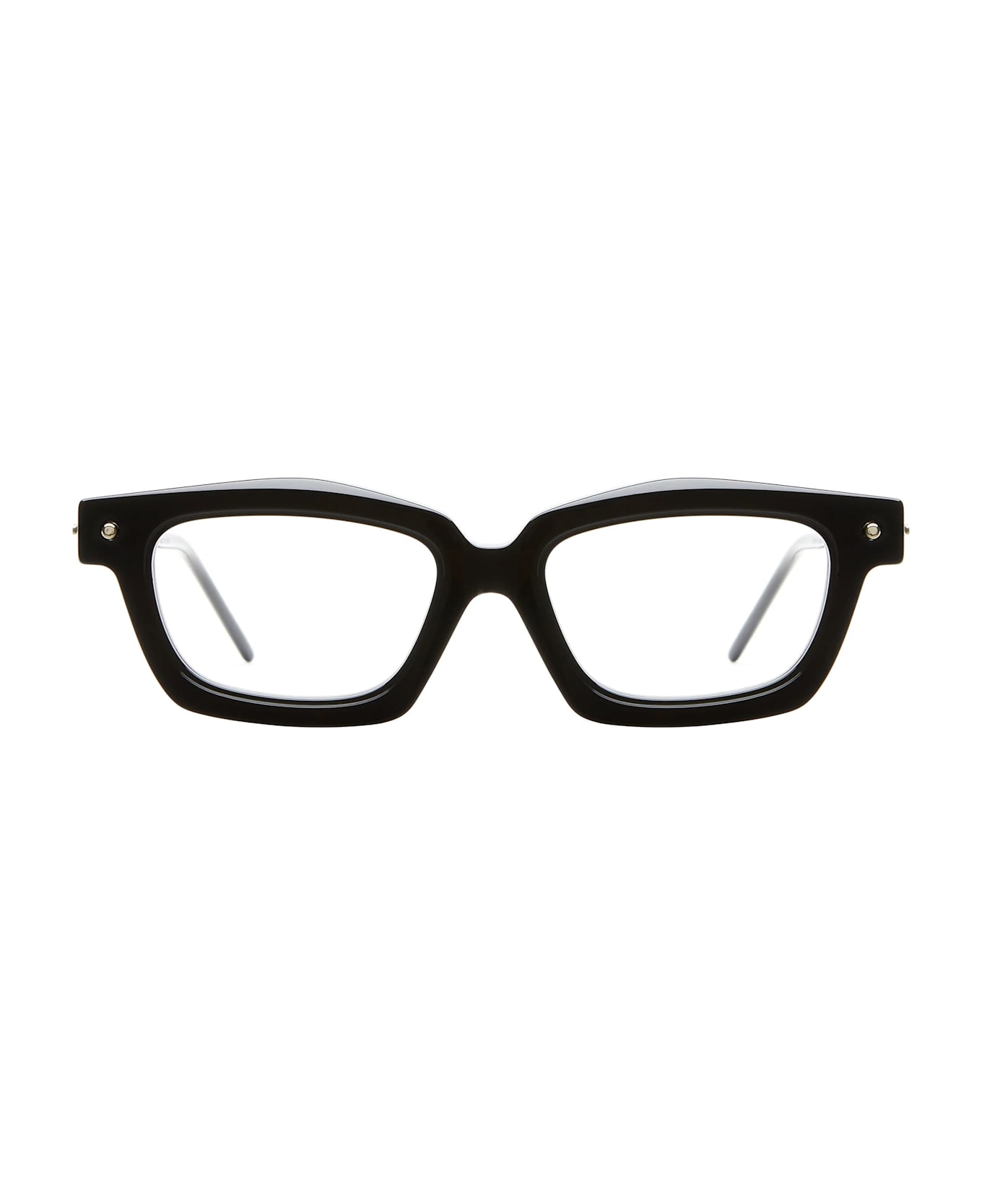 Kuboraum Mask P25 Bs - Black Shine Rx Glasses - Black