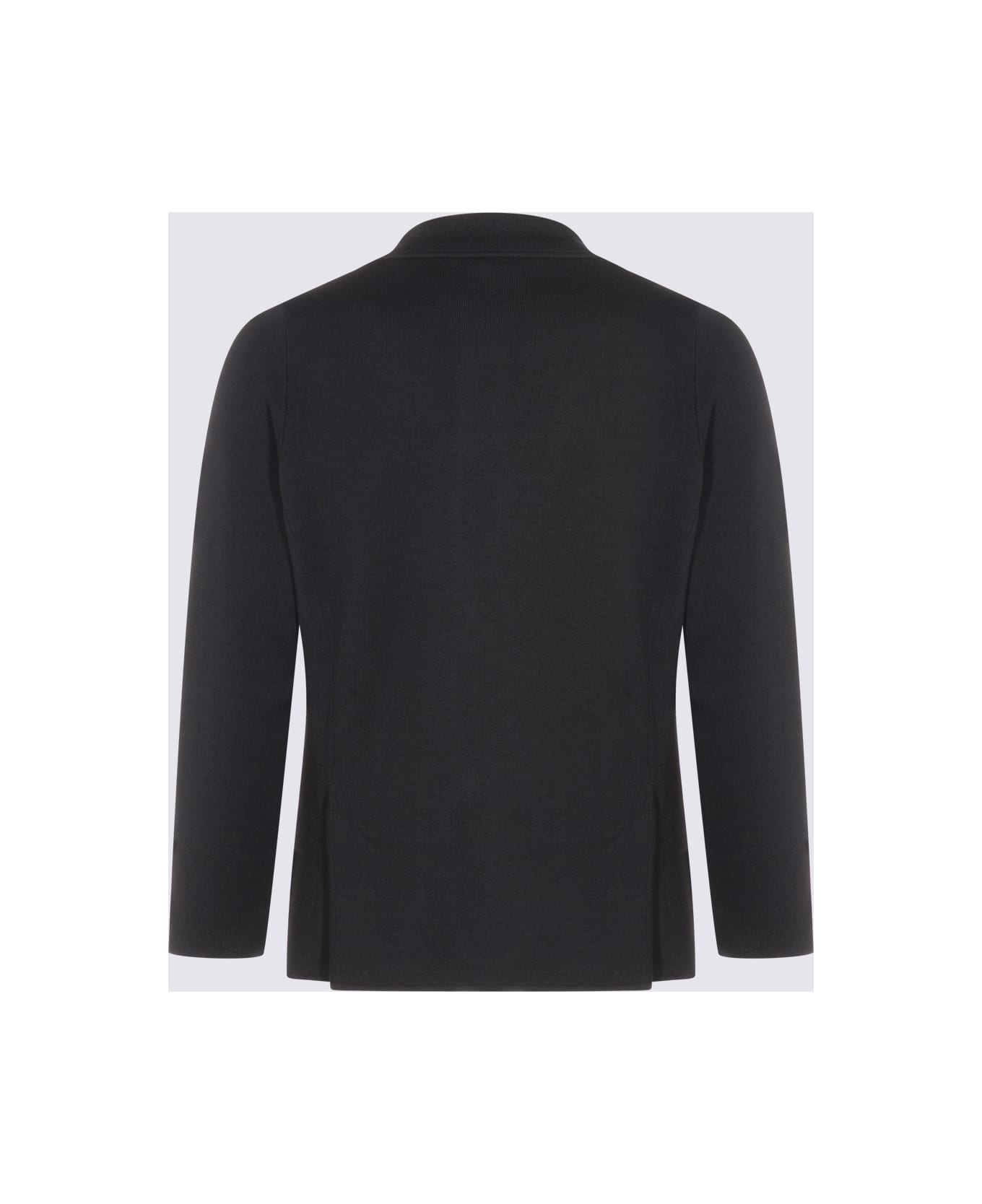 Lardini Black Wool Knitwear - Black