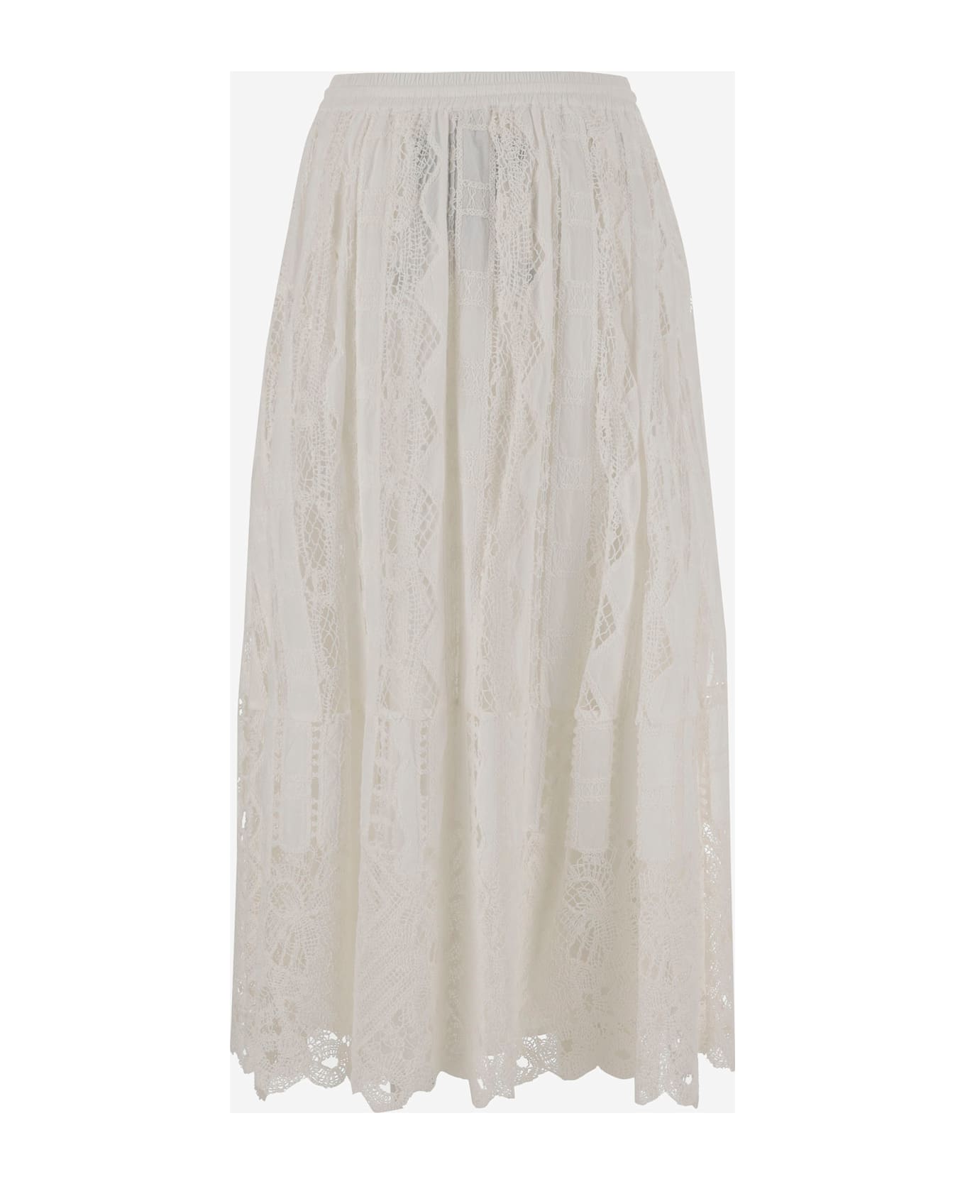 Pinko Sangallo Skirt - White