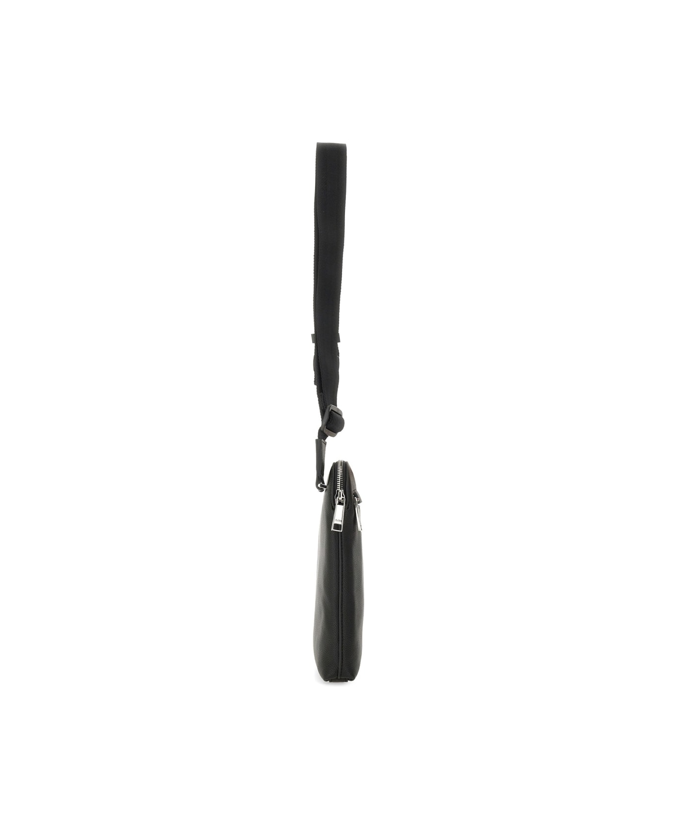 Hugo Boss Shoulder Bag With Logo - Black