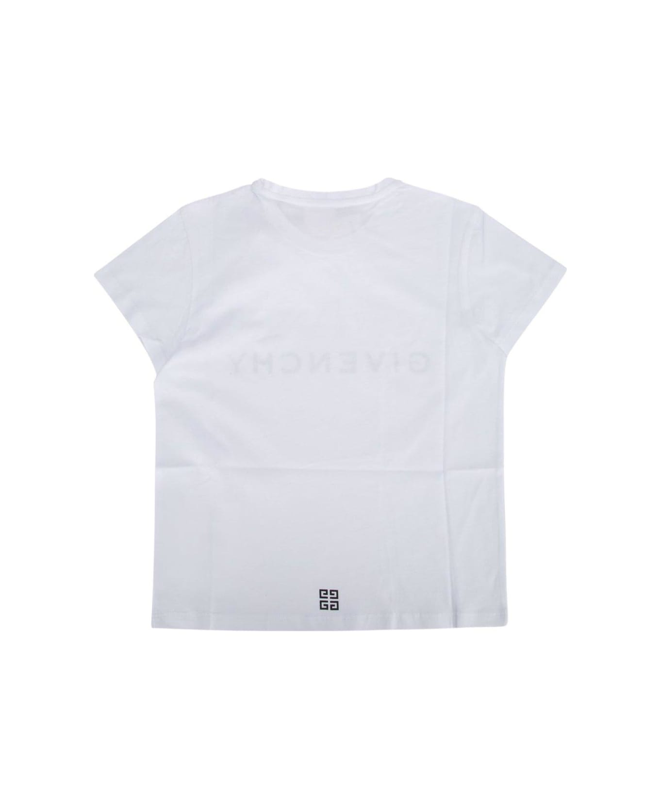 Givenchy Logo-printed Crewneck T-shirt - P Bianco