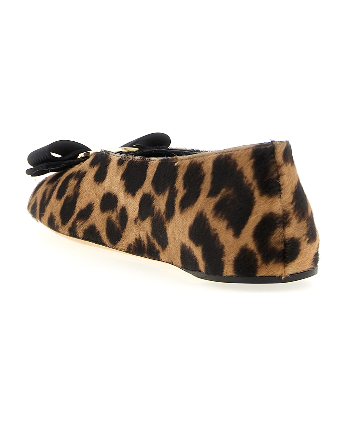 Ferragamo 'vanna' Ballet Flats - Multicolor