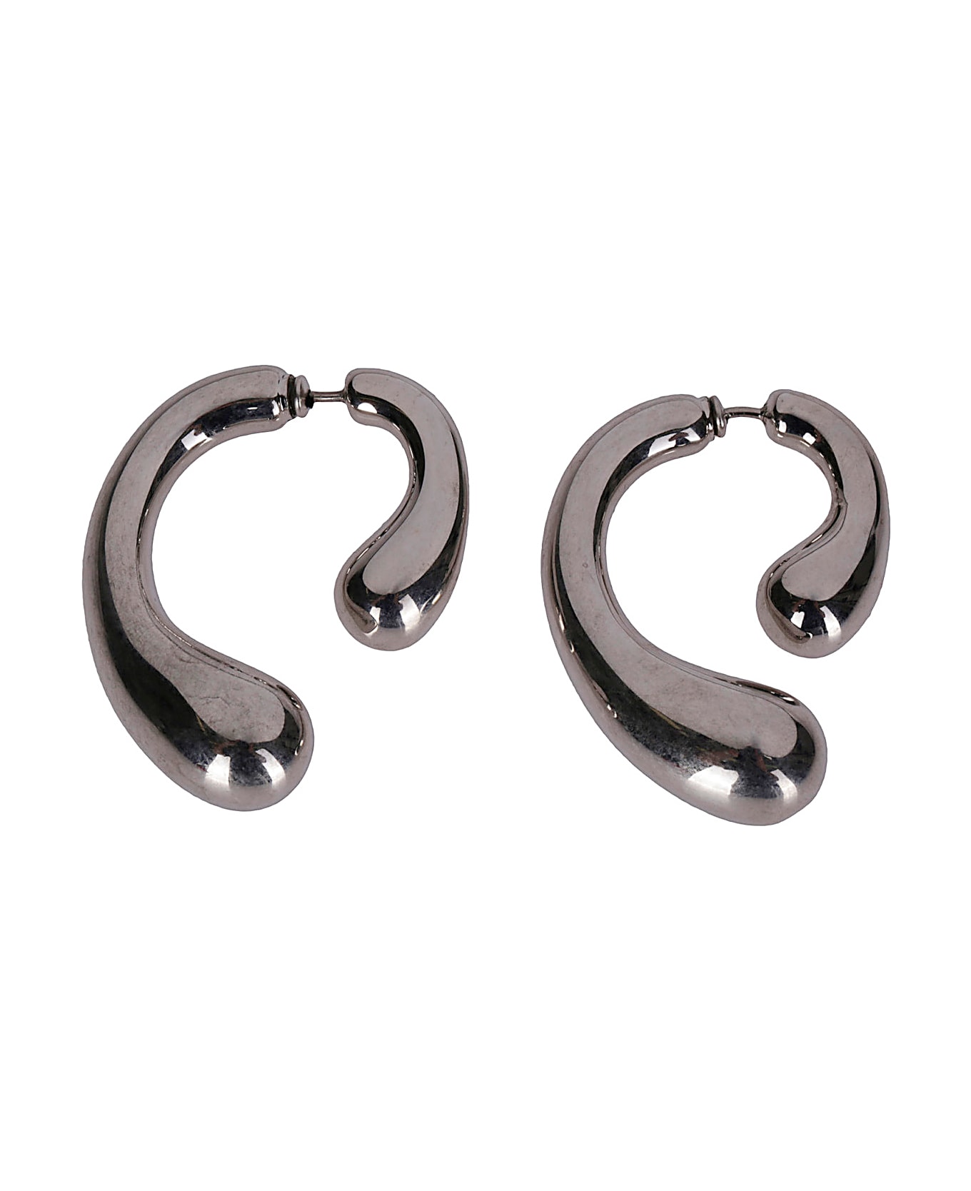 Panconesi P Earrings - SILVER
