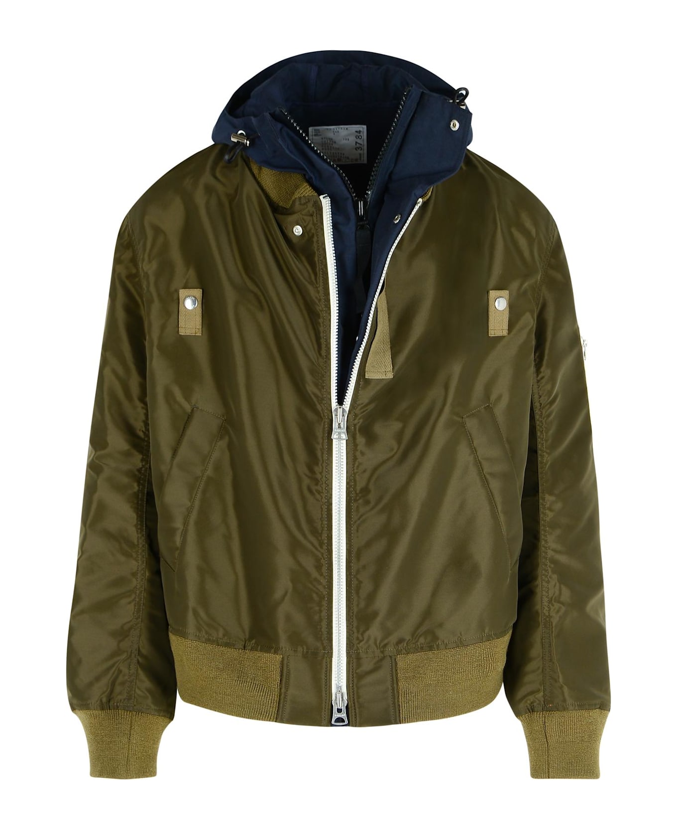 Sacai Green Nylon Jacket