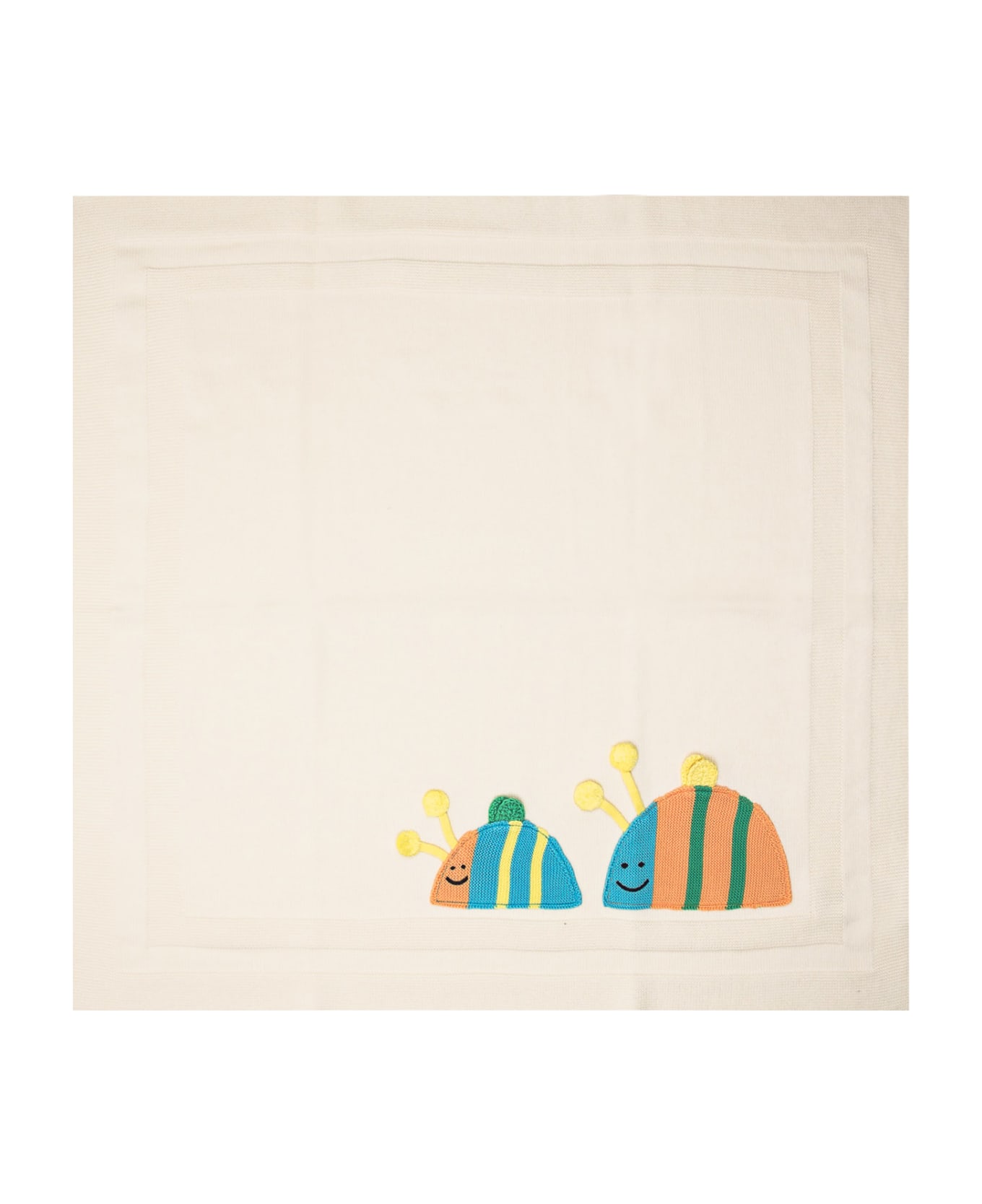 Stella McCartney Kids Blanket With Bee - IVORY アクセサリー＆ギフト