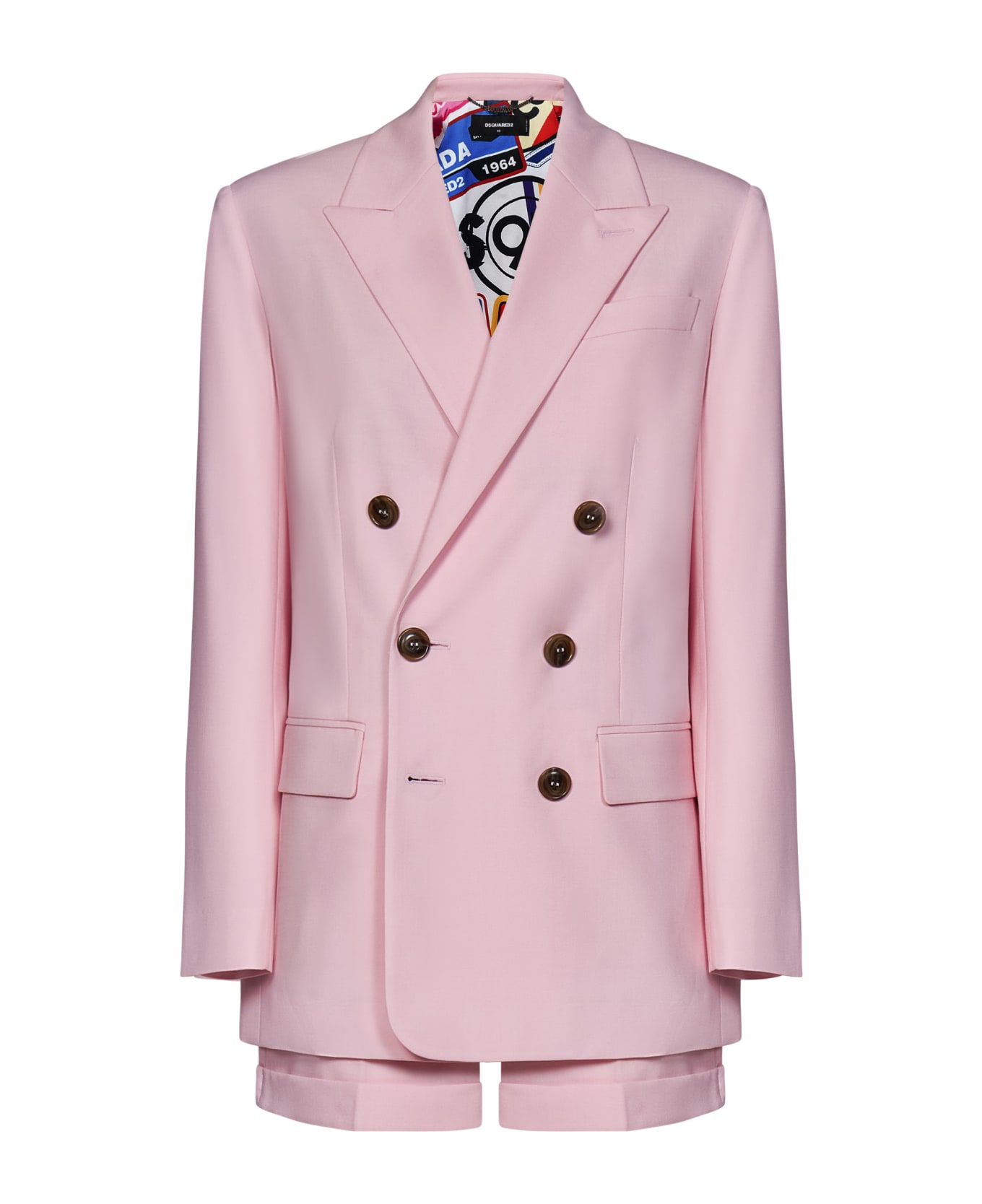 Dsquared2 New York D.b. Suit - Pink