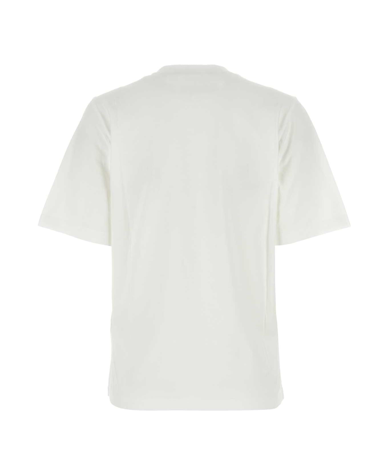 Dsquared2 White Jersey T-shirt - WHITEREDPRINT