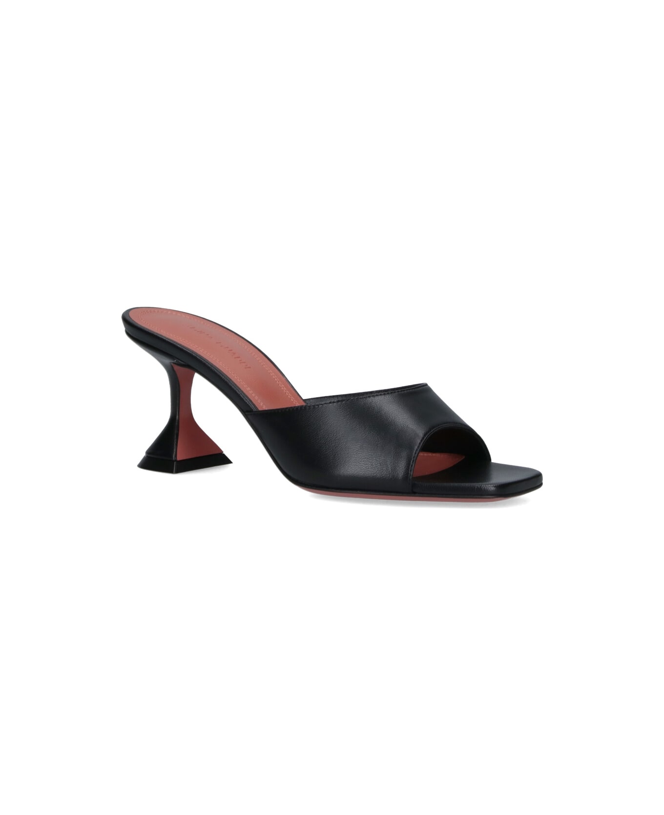 Amina Muaddi Mules "lupita" - Black  