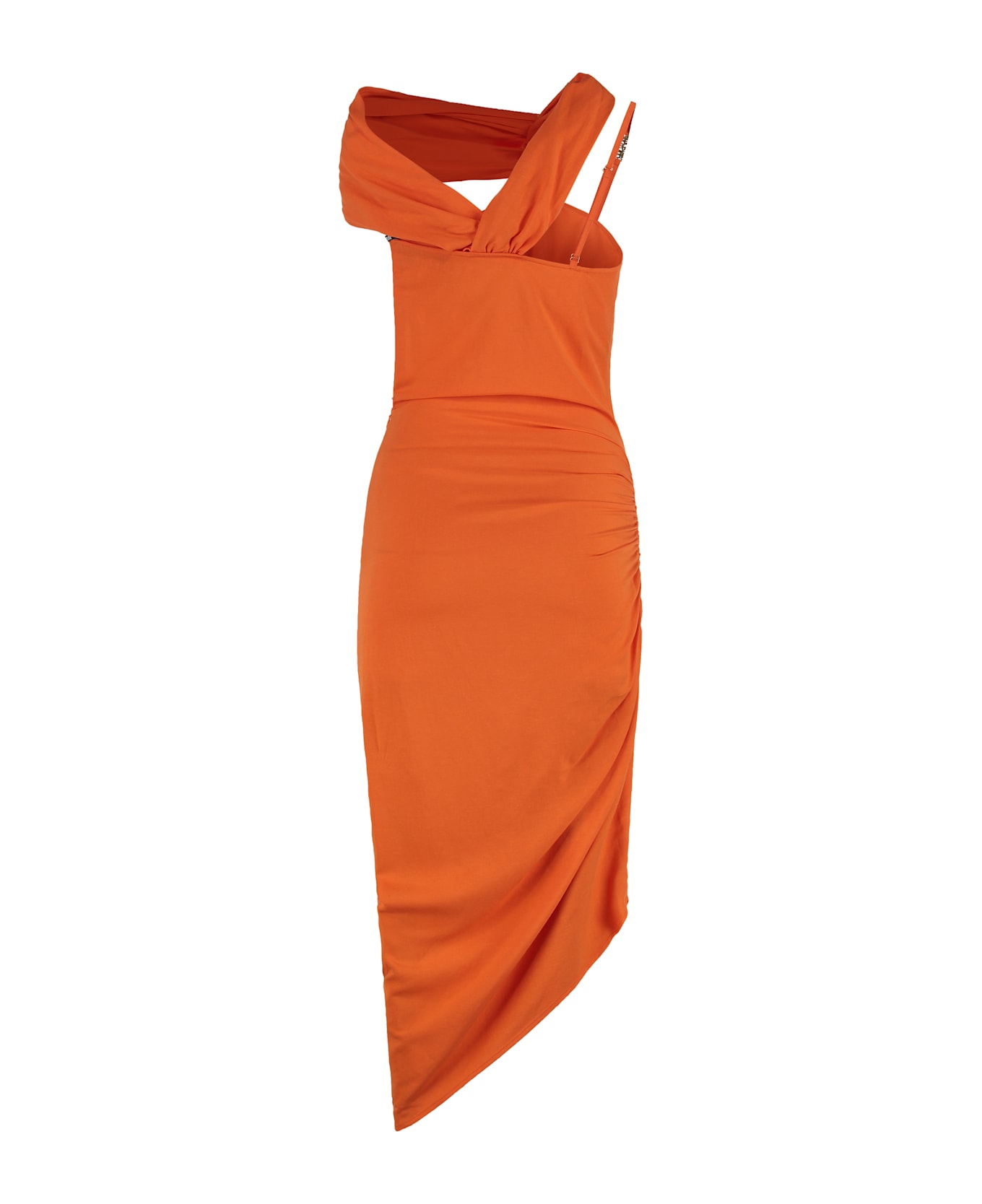 Versace Jeans Couture Asymmetric Dress - Orange